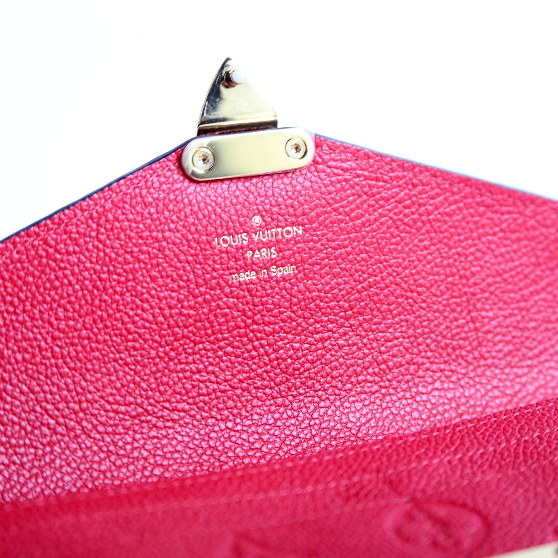 Metis Long Wallet Empreinte Red