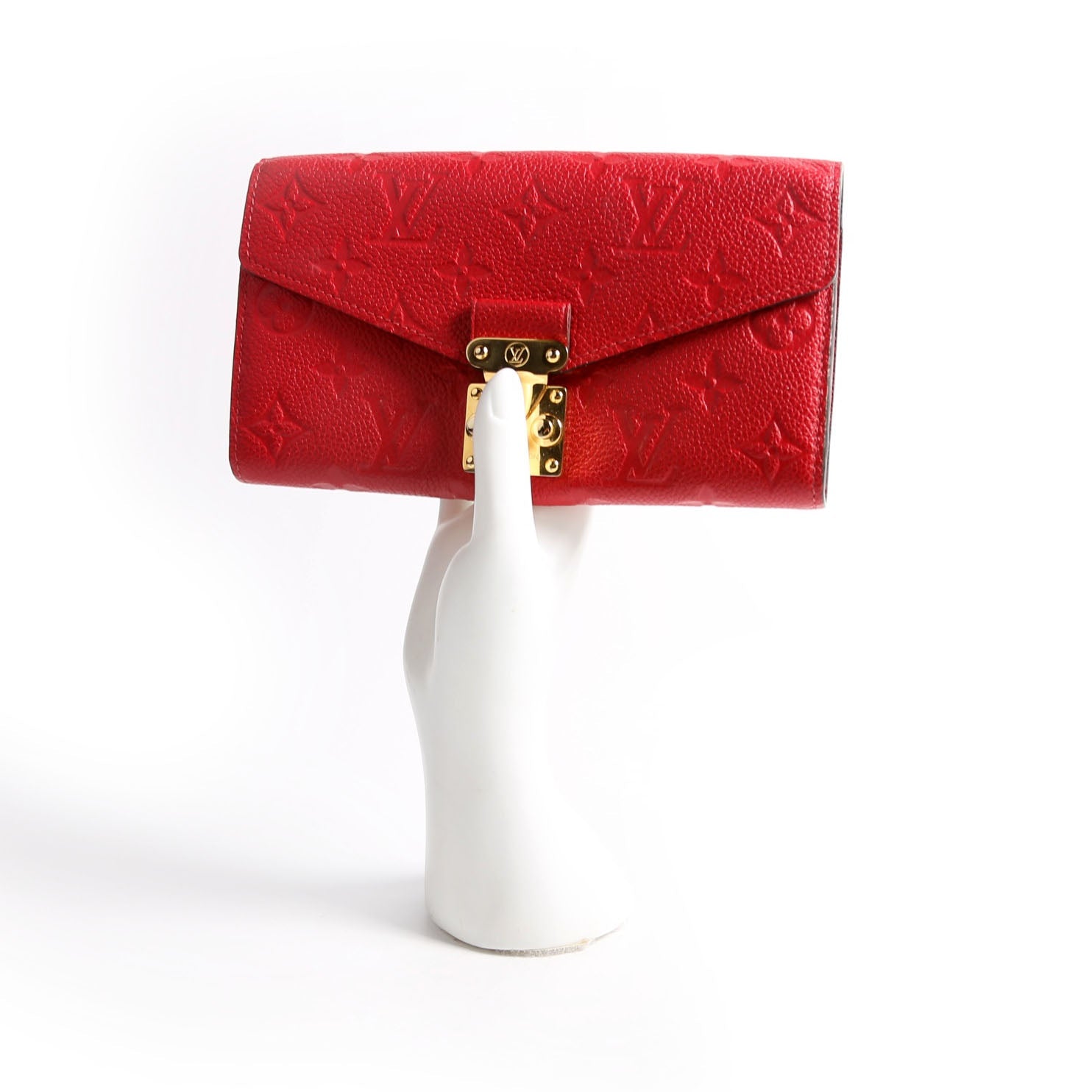 Metis Long Wallet Empreinte Red