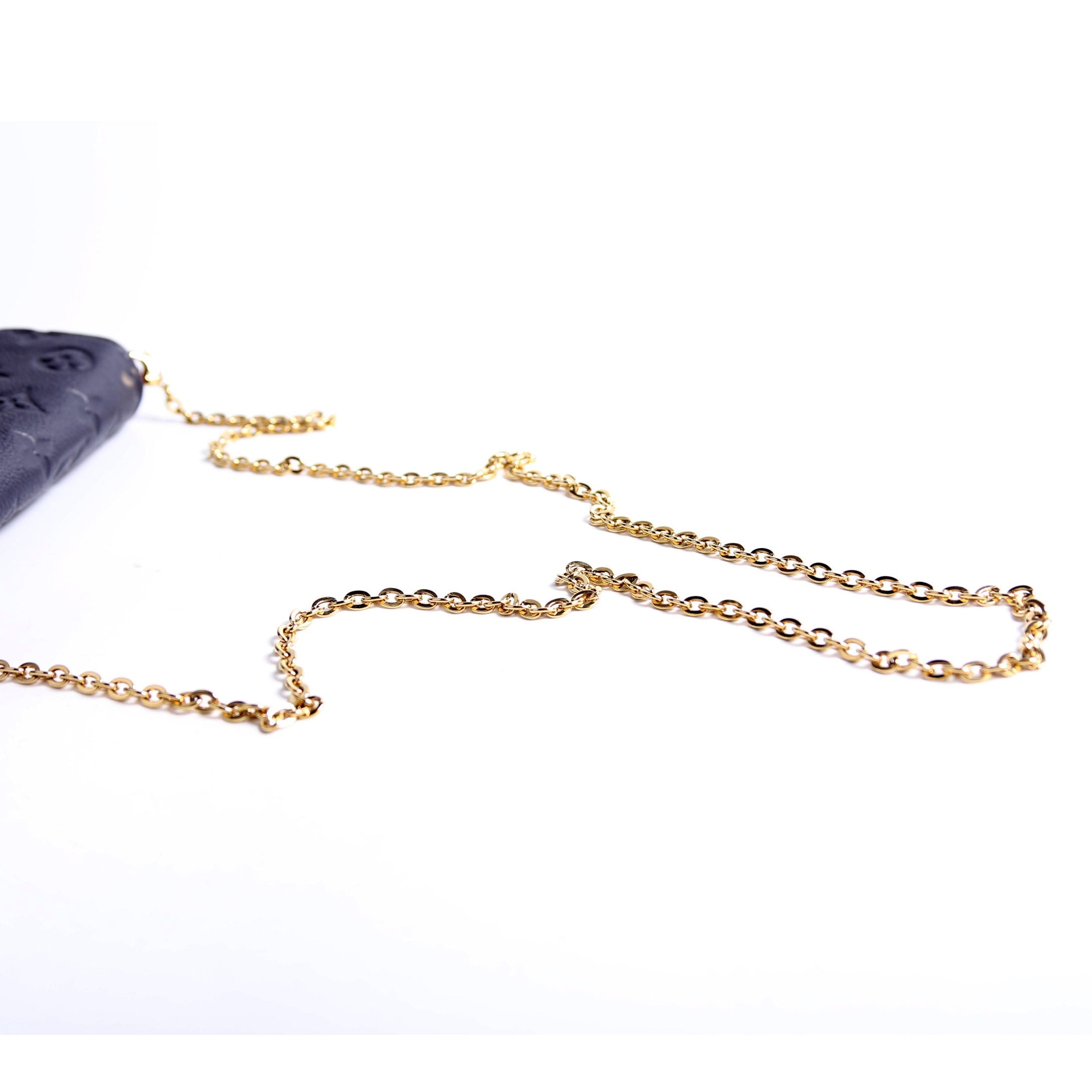 Pochette Felicie Empreinte Navy
