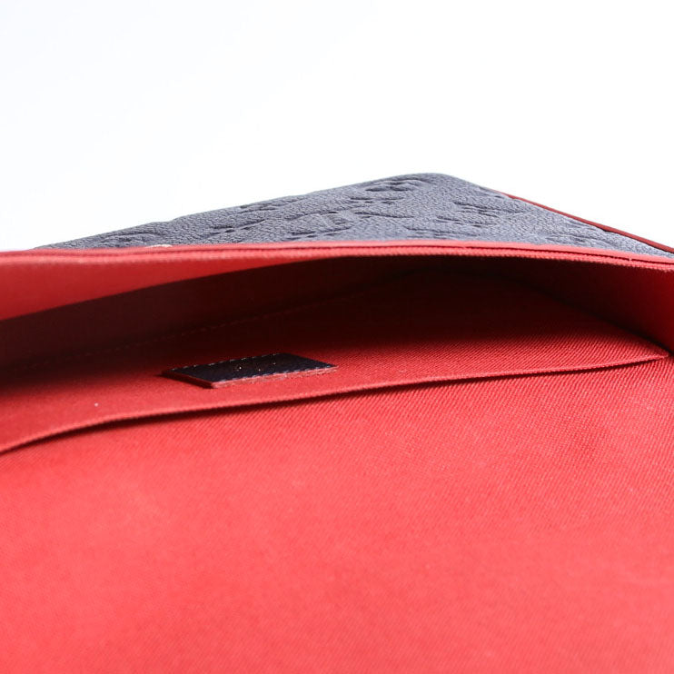 Pochette Felicie Empreinte Navy