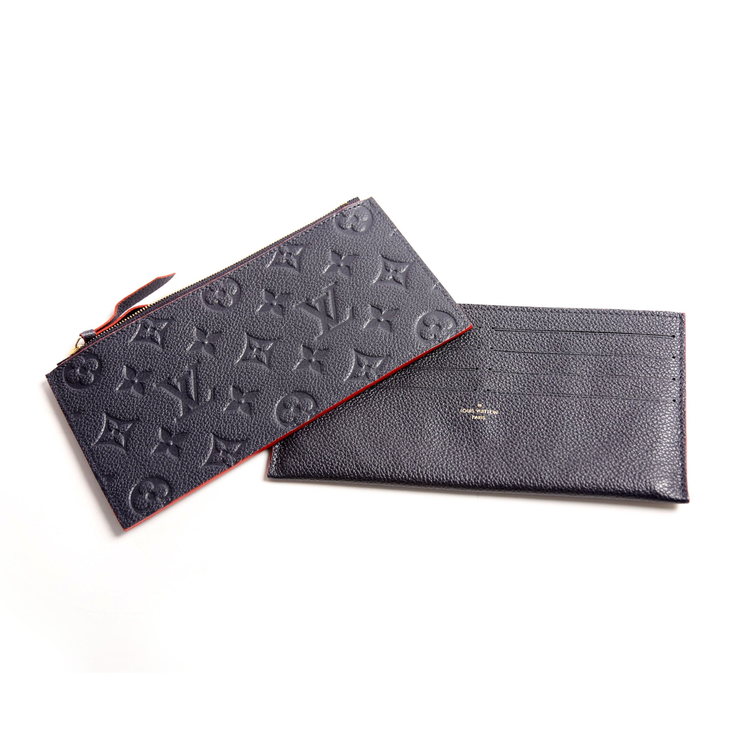 Pochette Felicie Empreinte Navy