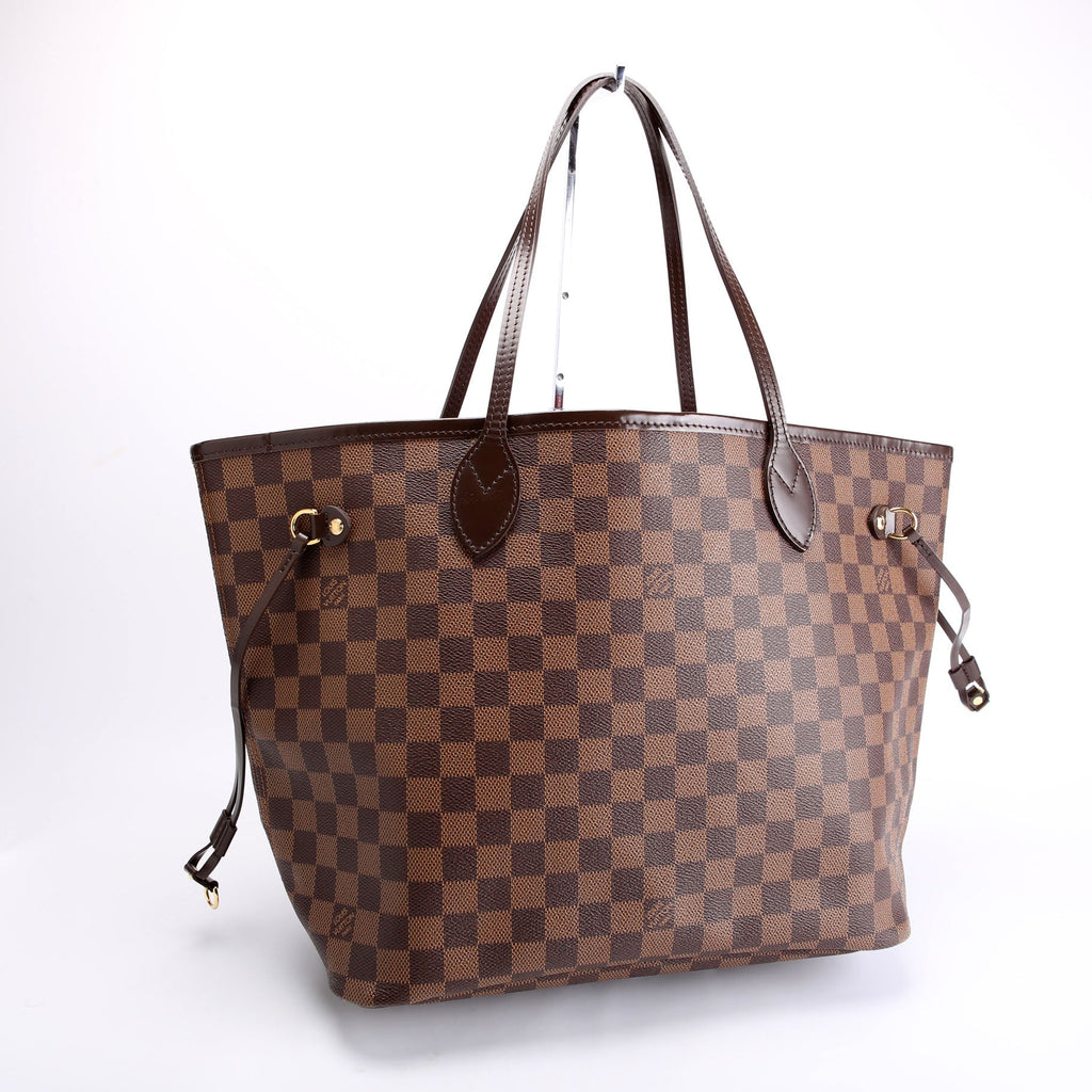 Neverfull MM Damier Ebene Brown/Red