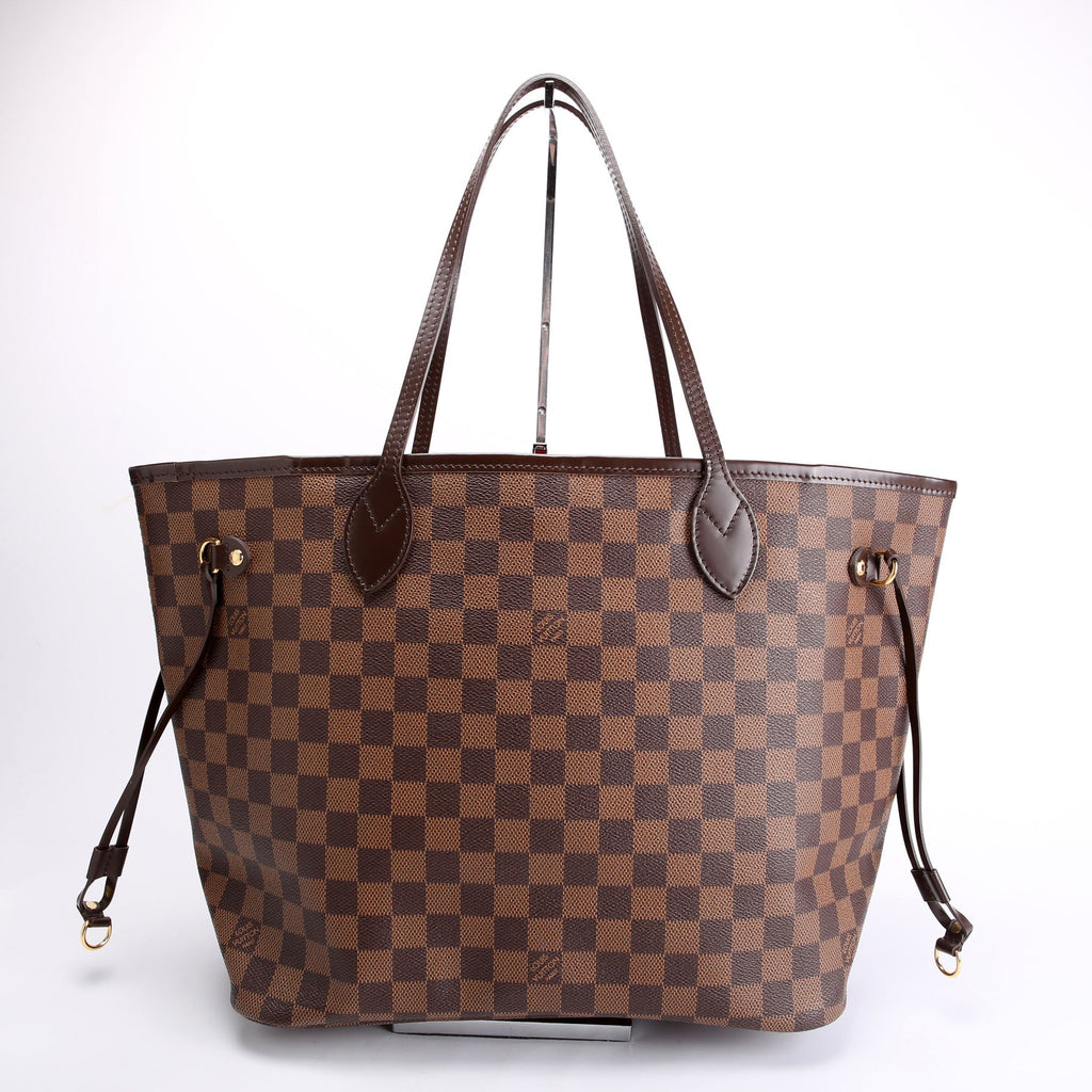 Neverfull MM Damier Ebene Brown/Red