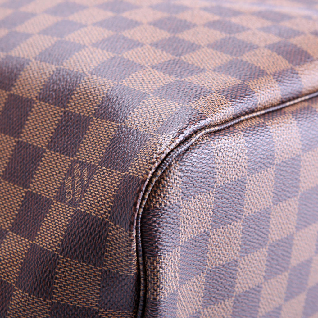 Neverfull MM Damier Ebene Brown/Red