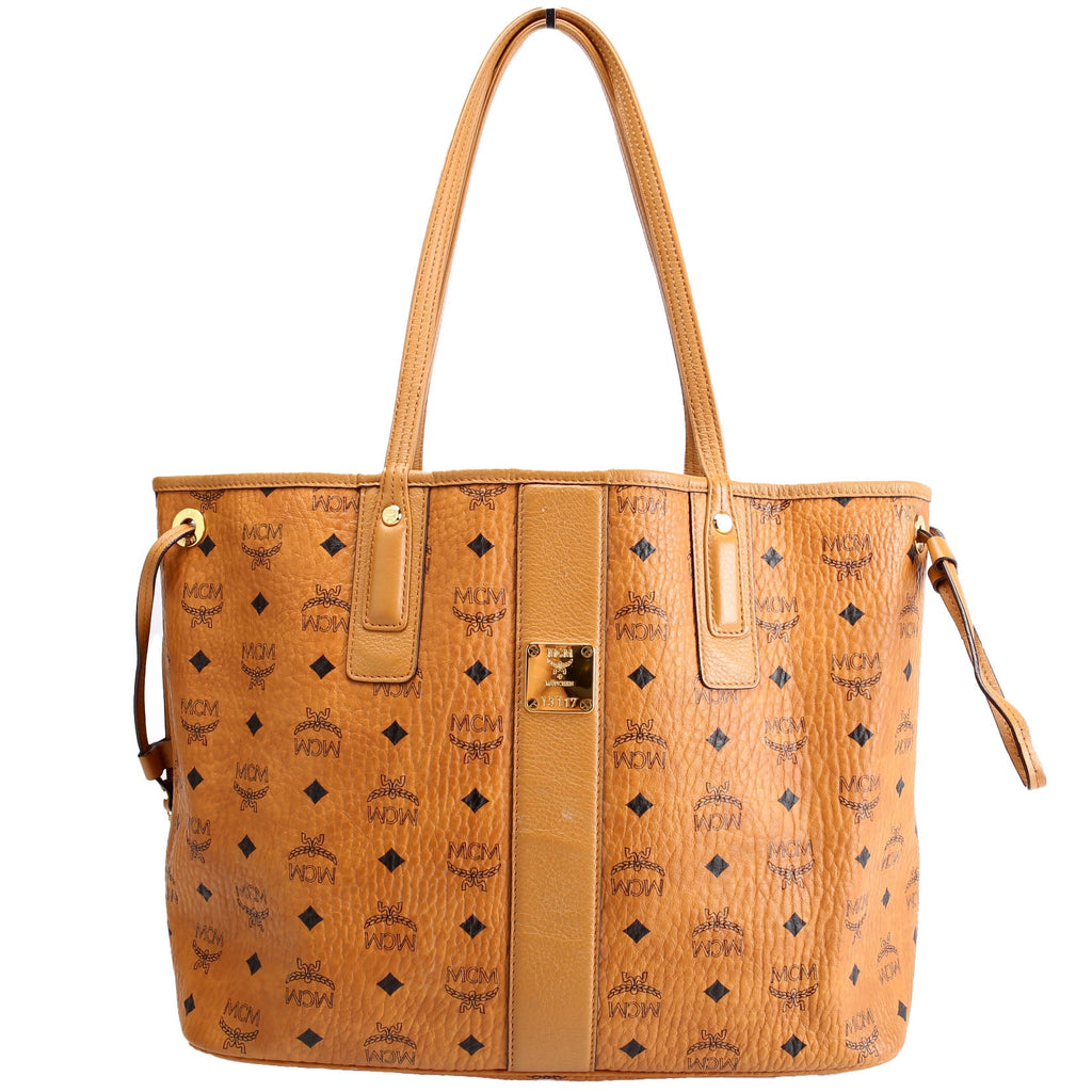 Liz Tote Reversible With Out Pouch Medium Brown/Black