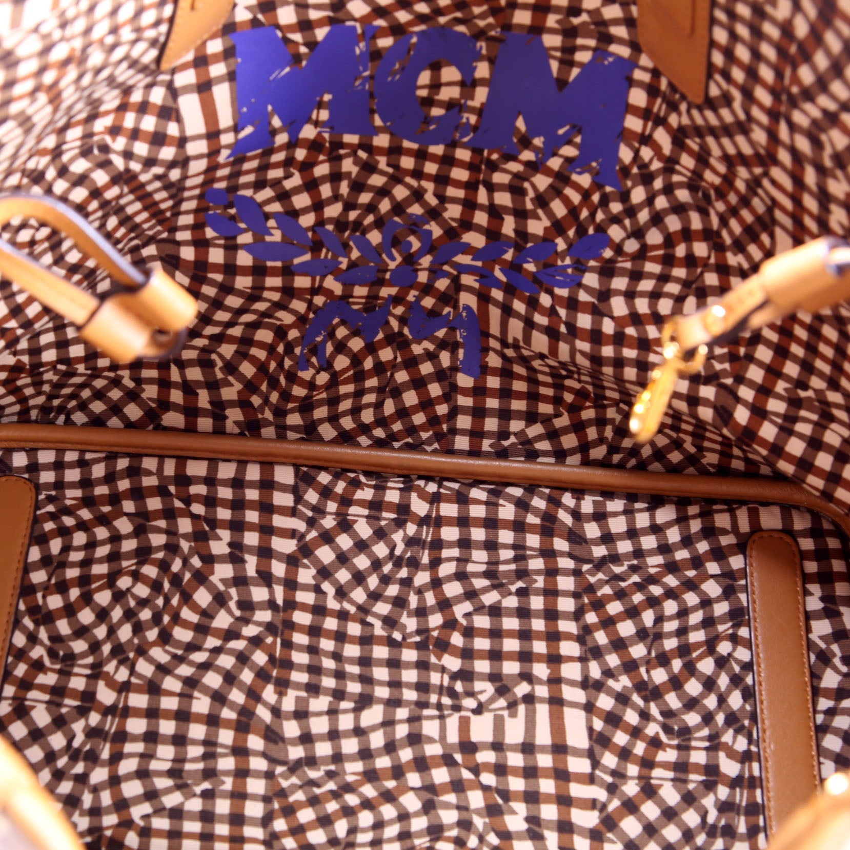 Liz Tote Reversible With Out Pouch Medium Brown/Black