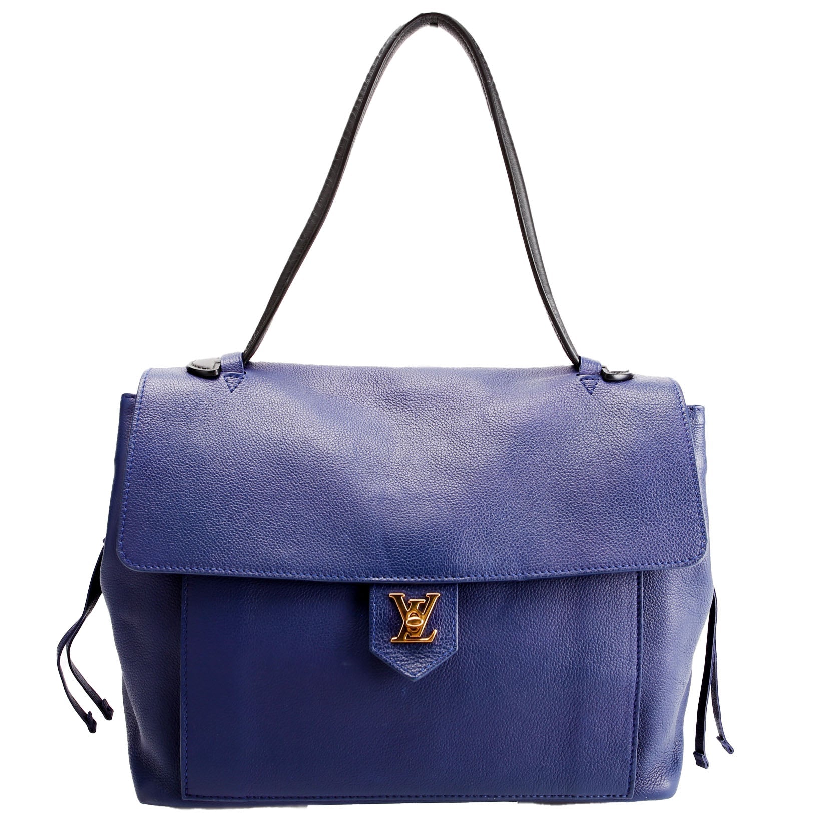 Lockme PM Calfskin Navy