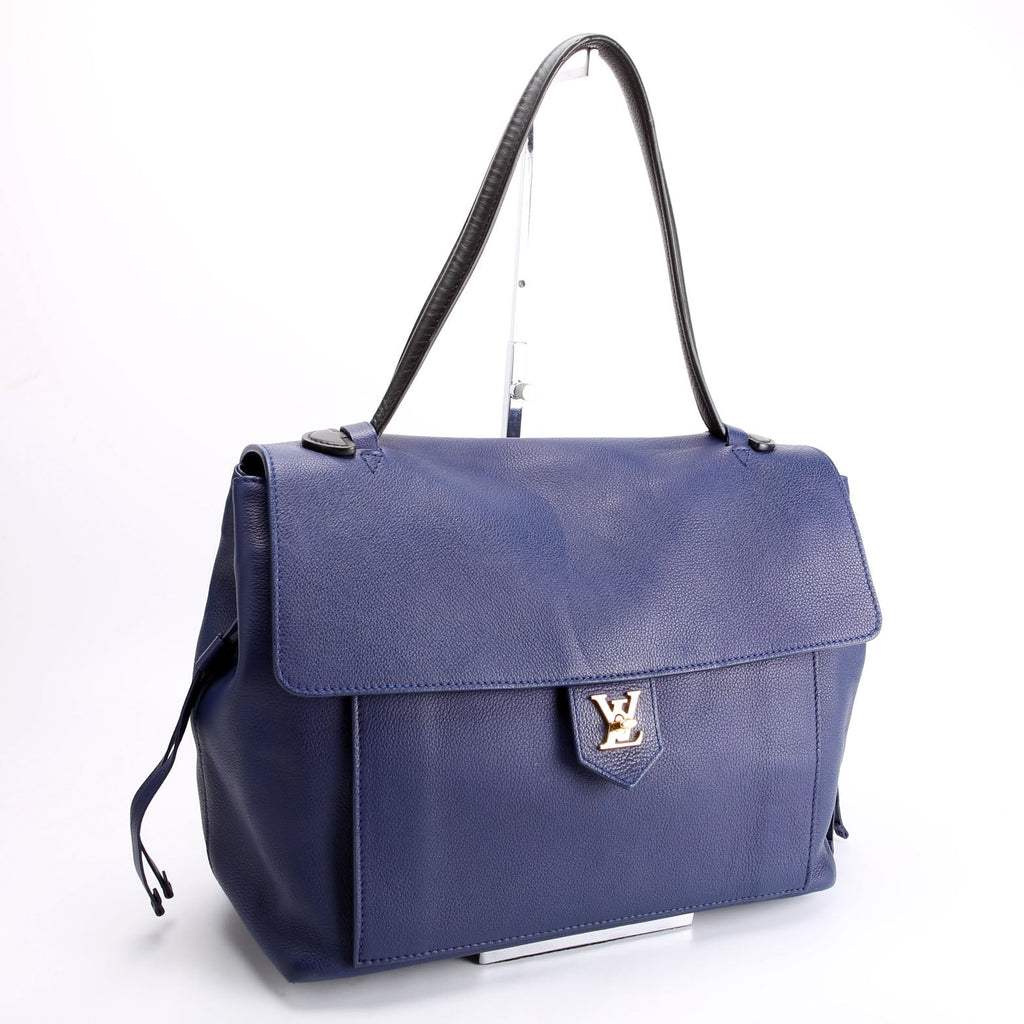 Lockme PM Calfskin Navy