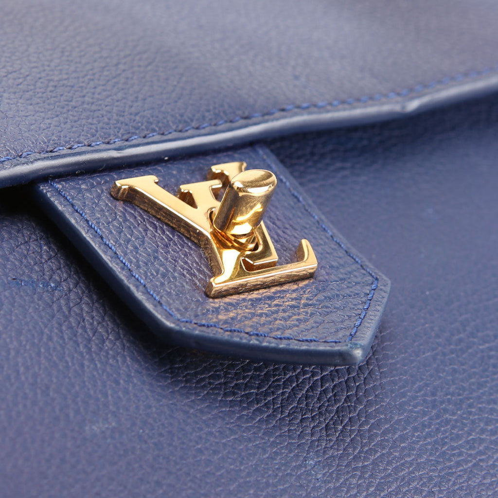 Lockme PM Calfskin Navy