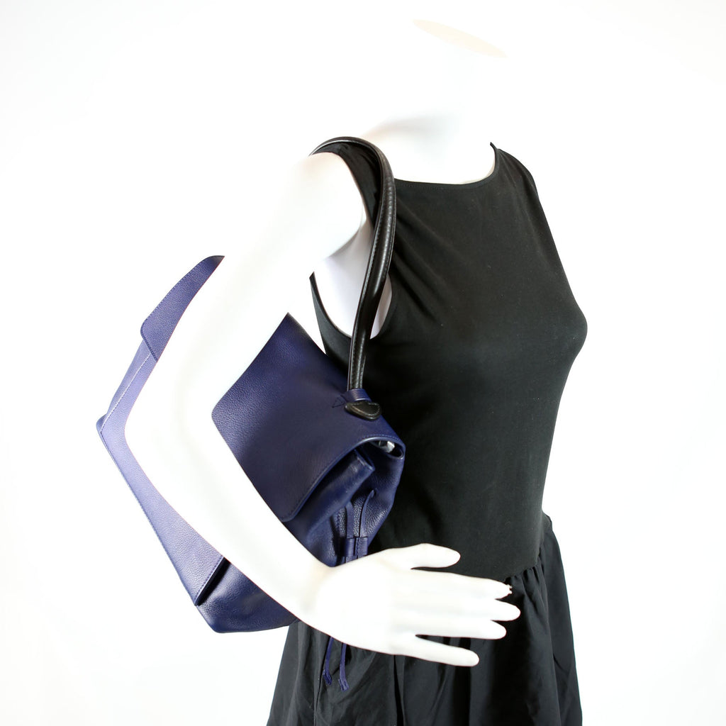 Lockme PM Calfskin Navy