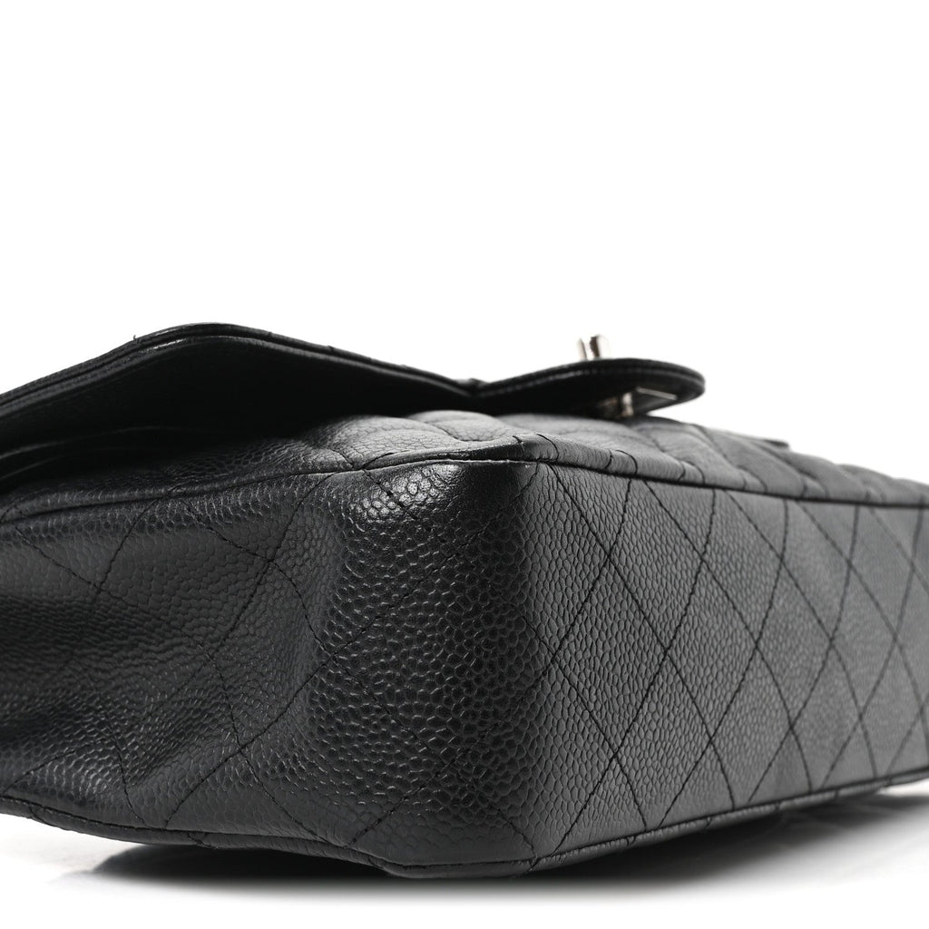 Chanel Caviar Quilted Medium Double Flap Black
