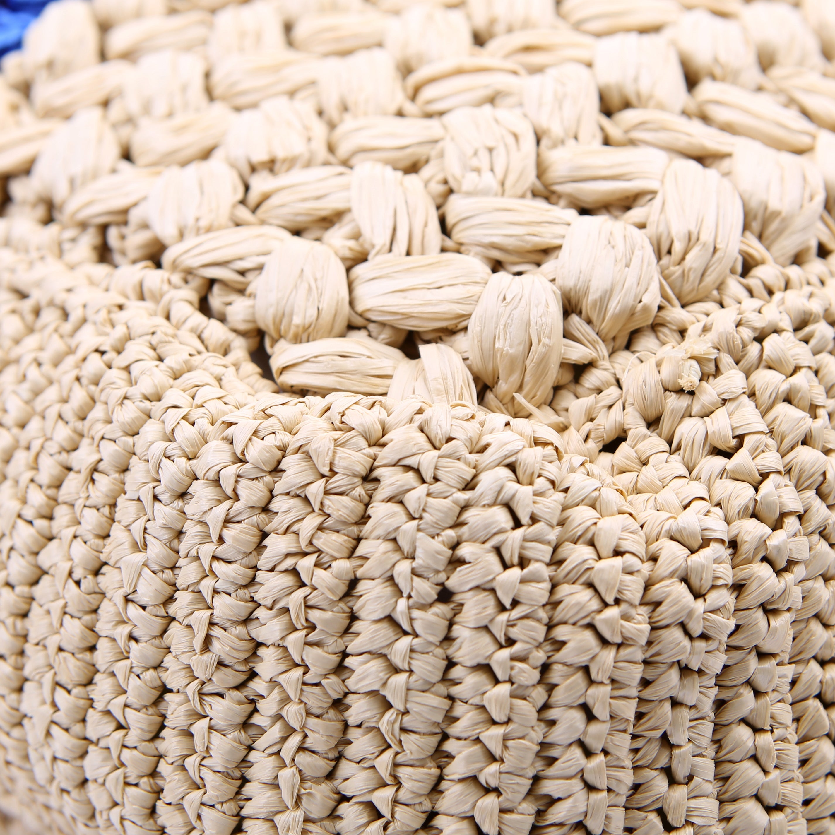Gucci 746005 Blondie Raffia Open Tote Small
