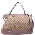Gucci 237349 GG Canvas Mayfair Large Lavender