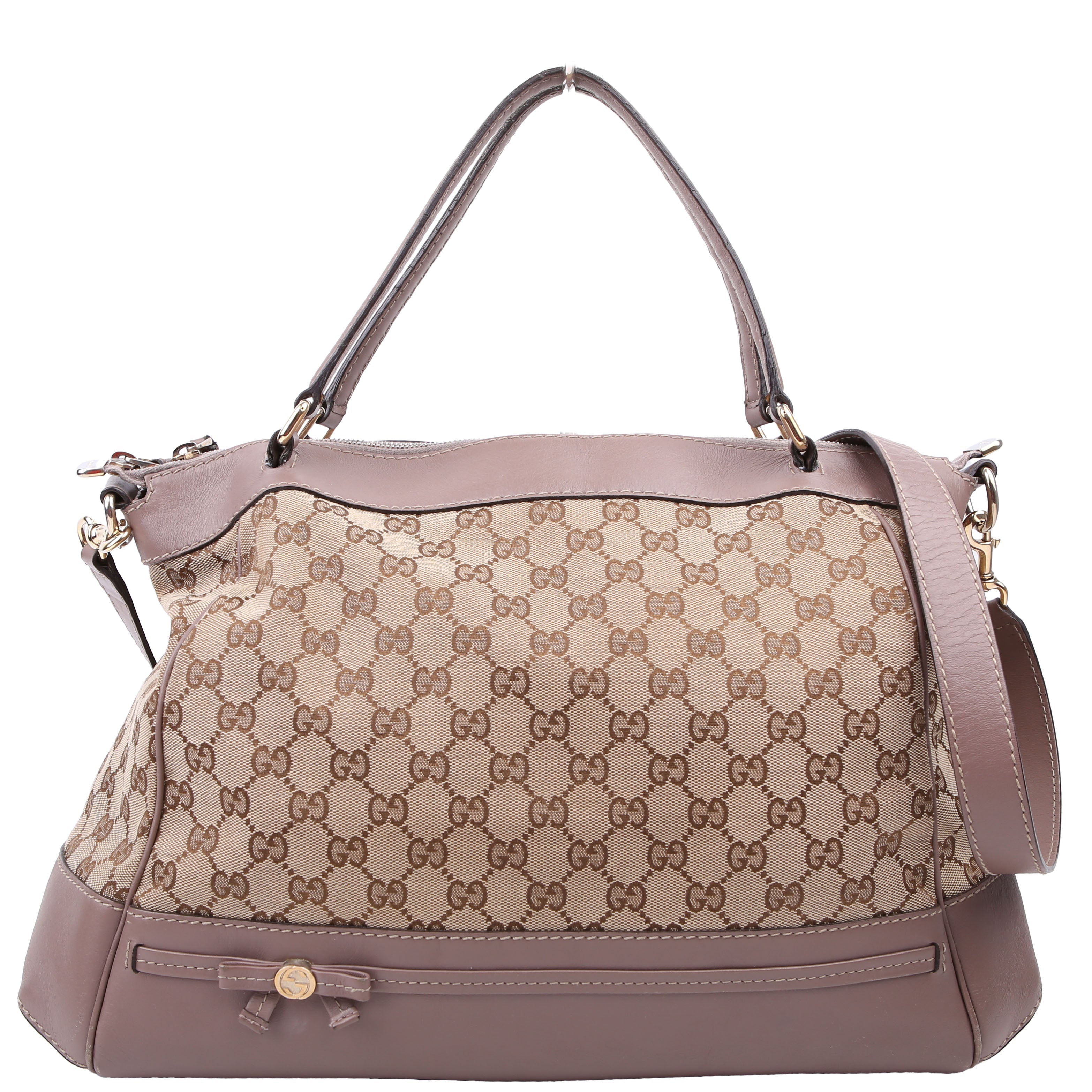 Gucci 237349 GG Canvas Mayfair Large Lavender