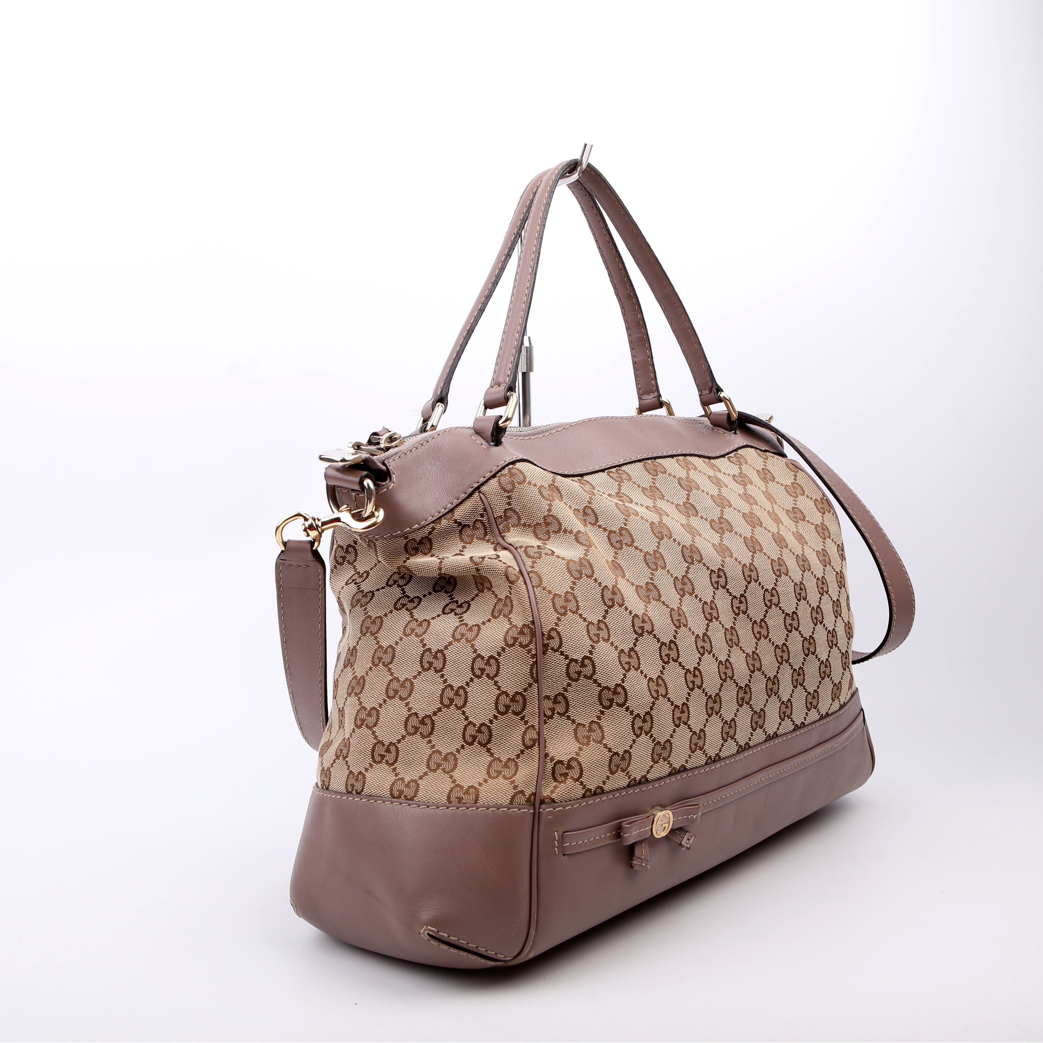 Gucci 237349 GG Canvas Mayfair Large Lavender