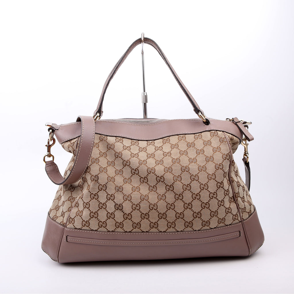 Gucci 237349 GG Canvas Mayfair Large Lavender