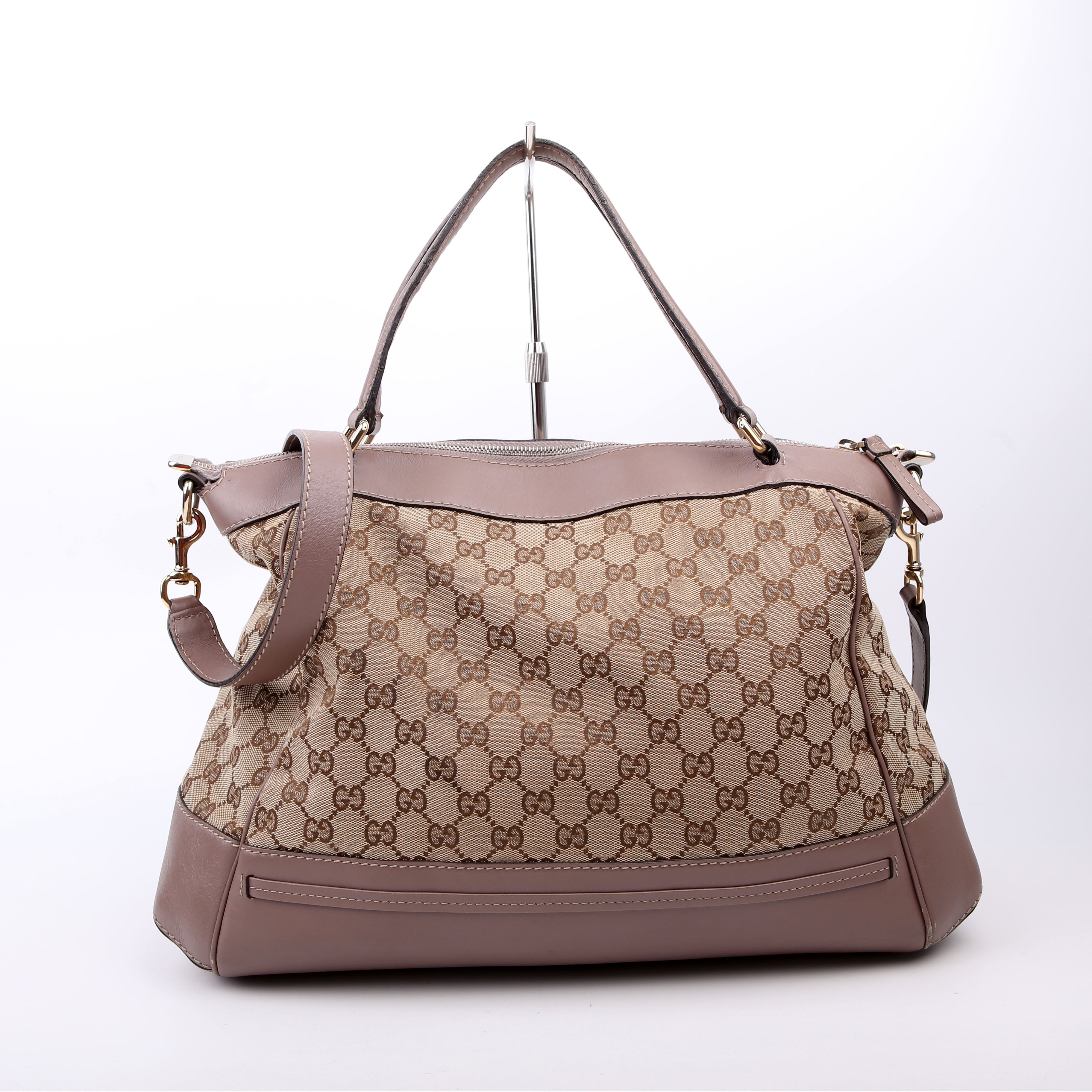 Gucci 237349 GG Canvas Mayfair Large Lavender