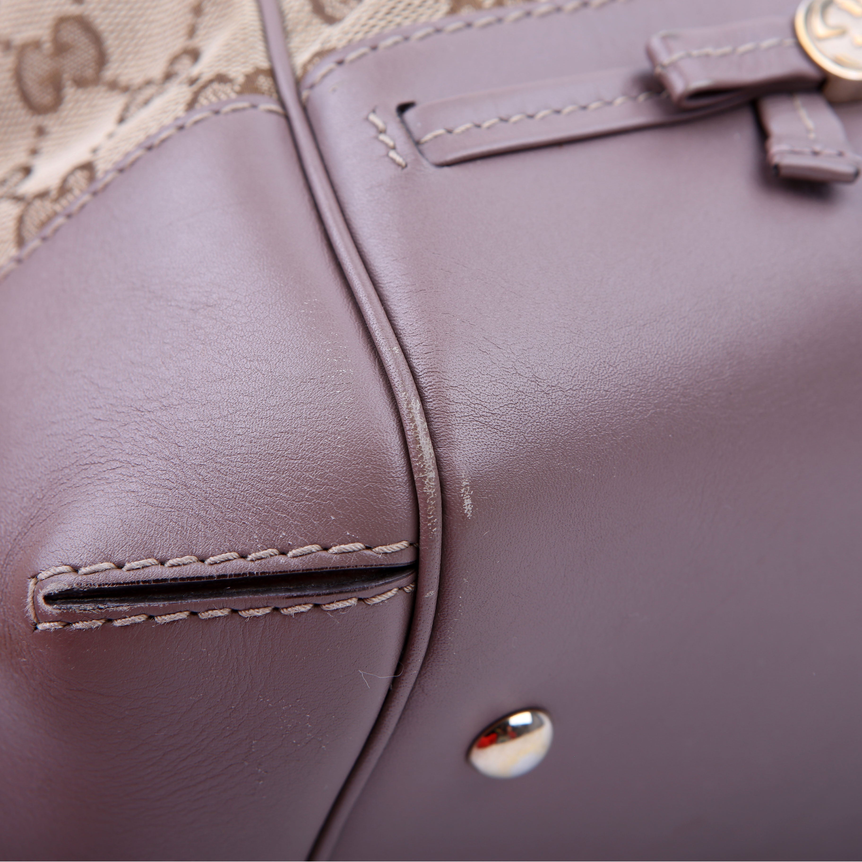 Gucci 237349 GG Canvas Mayfair Large Lavender