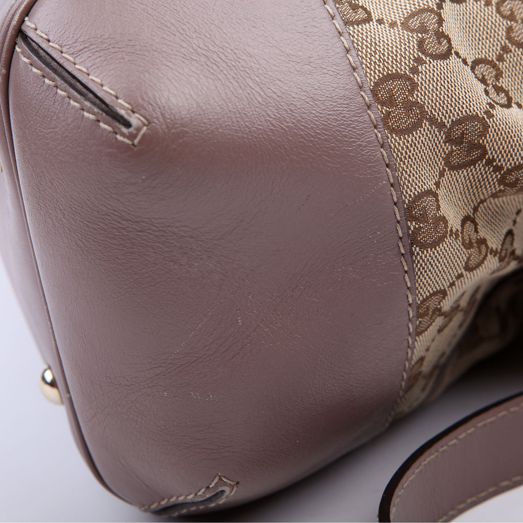 Gucci 237349 GG Canvas Mayfair Large Lavender