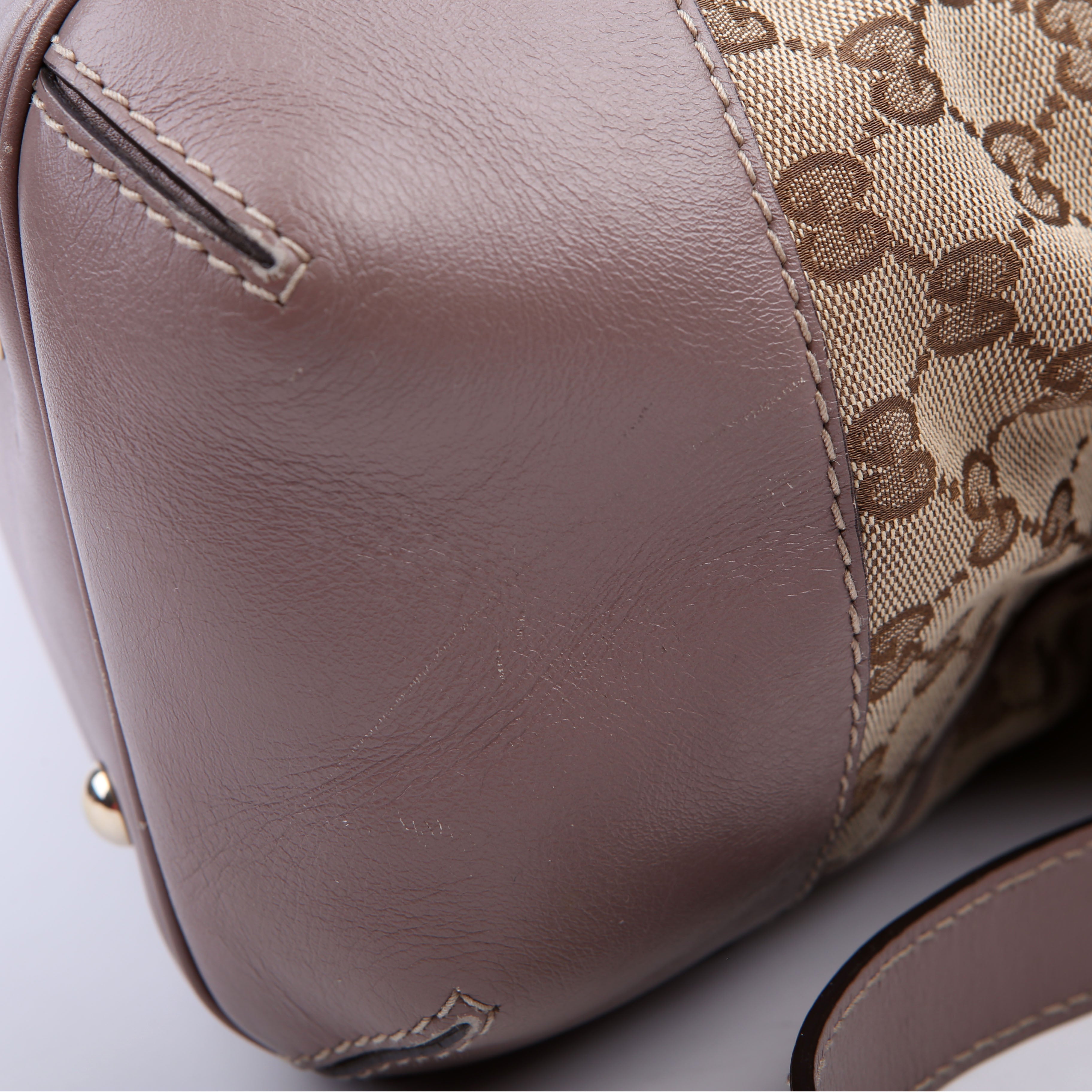 Gucci 237349 GG Canvas Mayfair Large Lavender