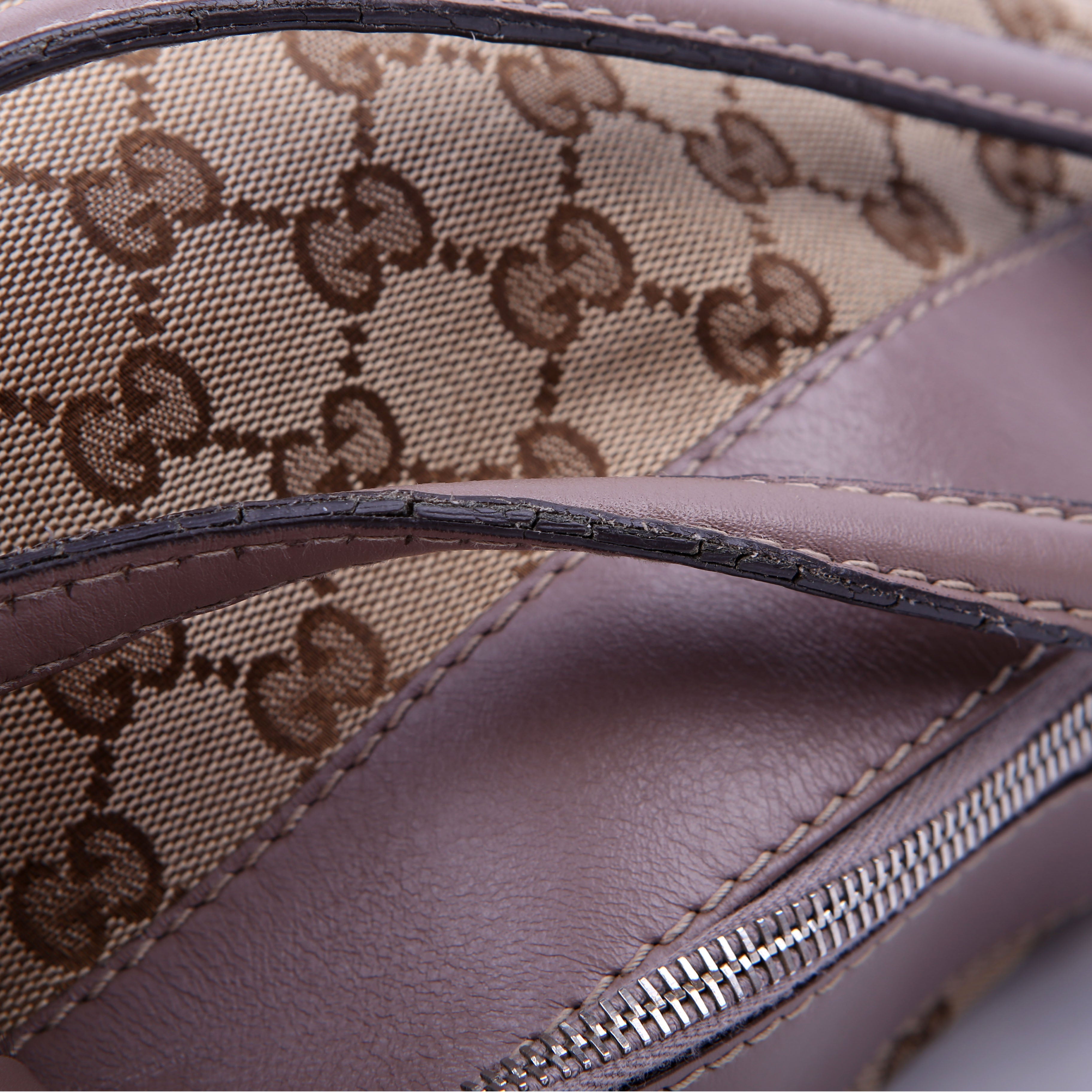 Gucci 237349 GG Canvas Mayfair Large Lavender