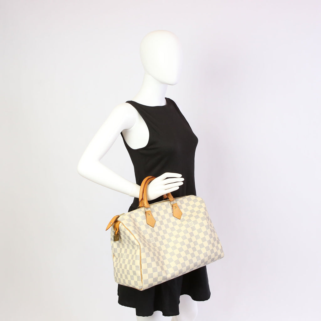 Speedy 35 Damier Azur