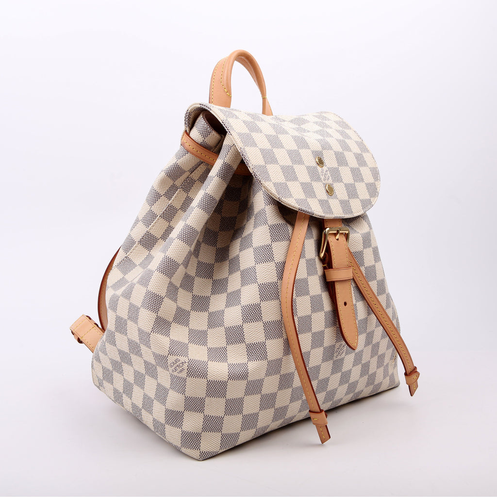 Sperone Backpack Damier Azur