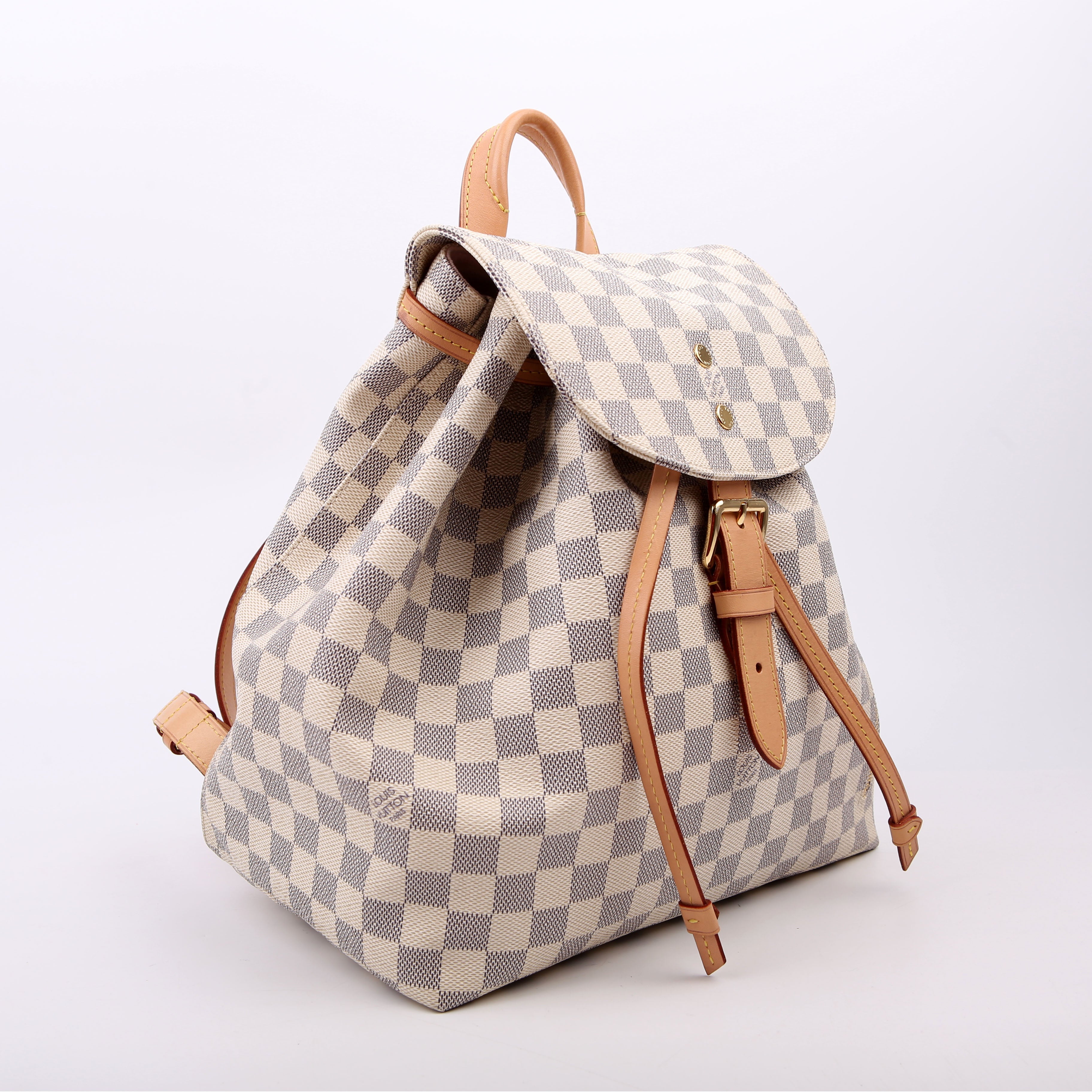 Sperone Backpack Damier Azur