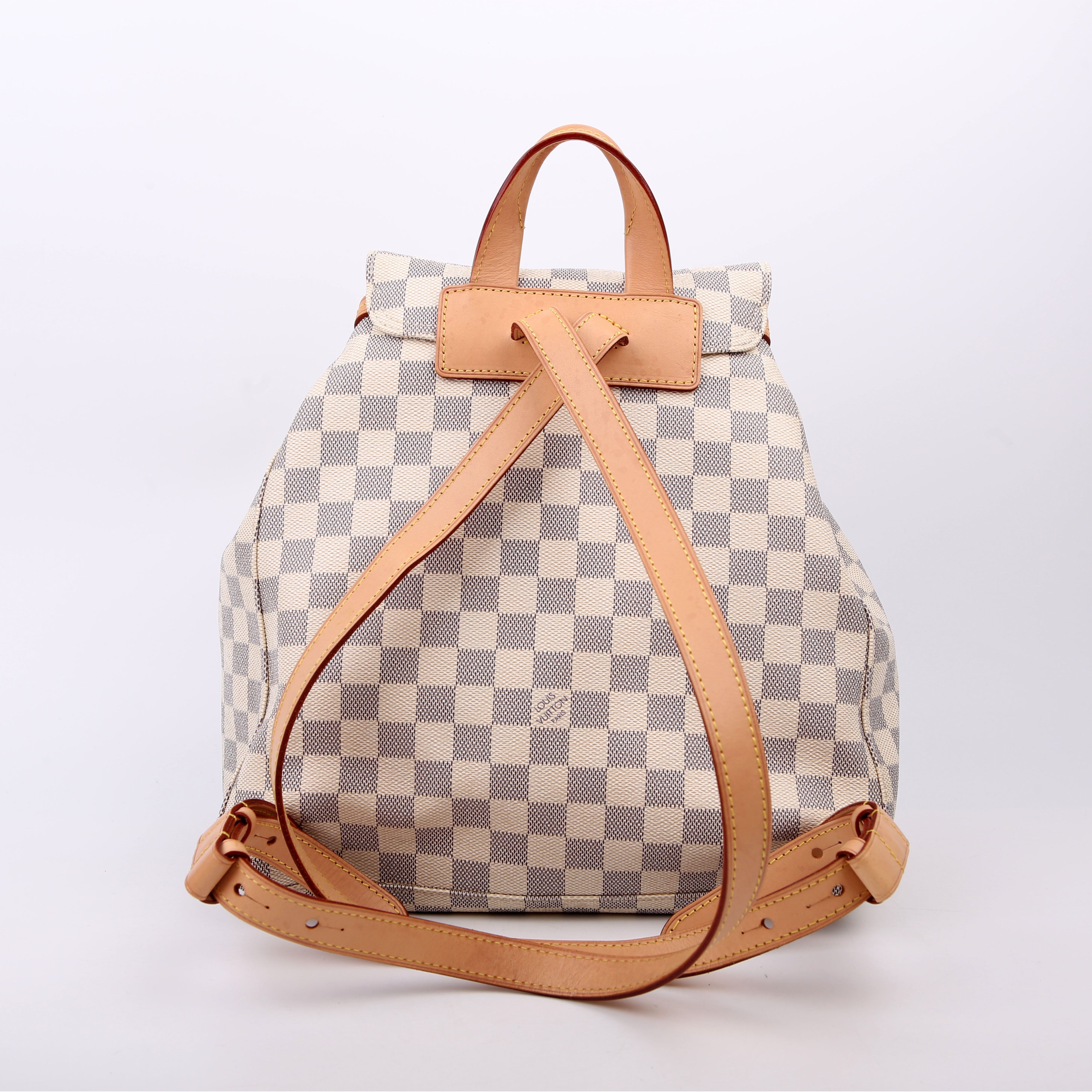 Sperone Backpack Damier Azur