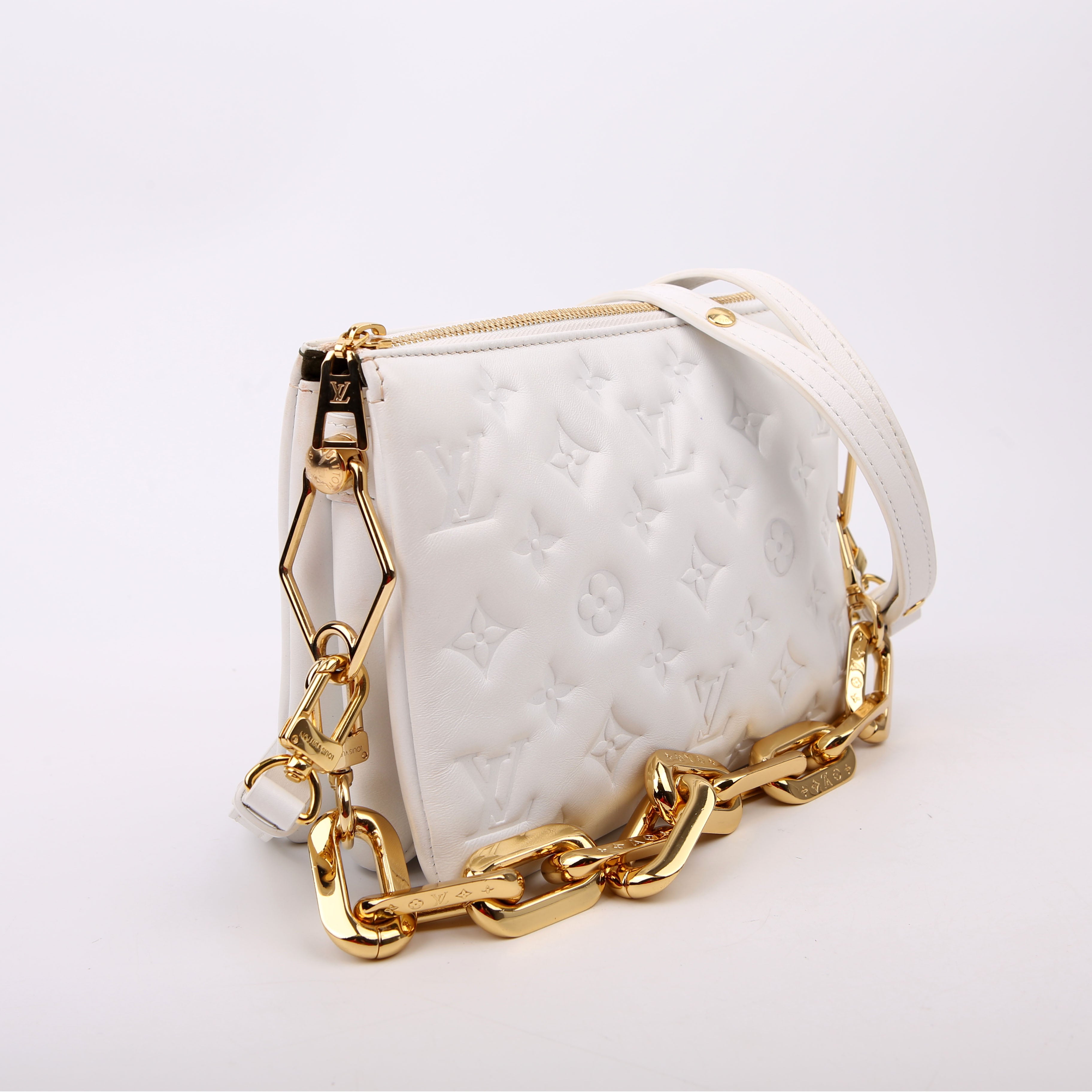 Coussin BB Lambskin New Version White