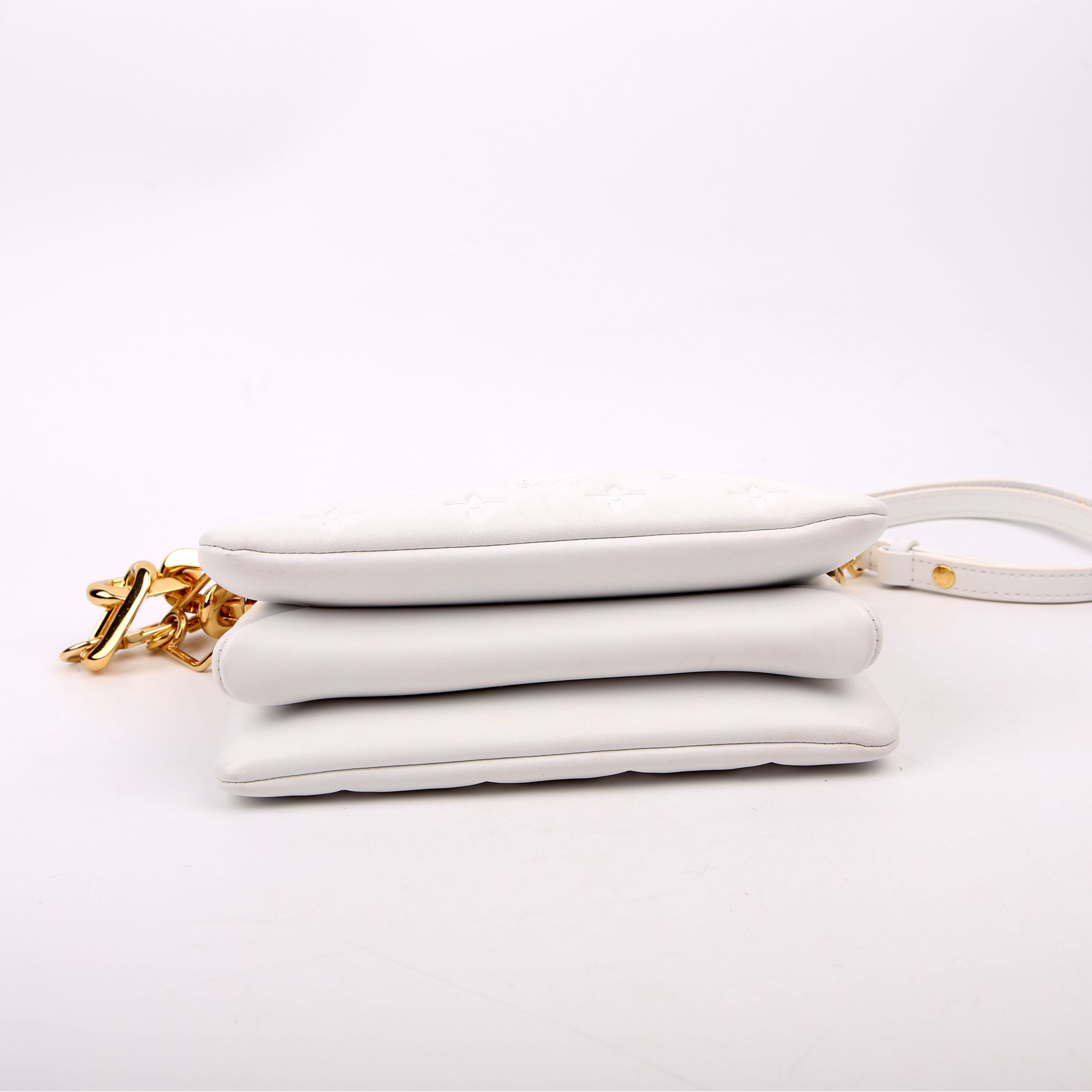 Coussin BB Lambskin New Version White