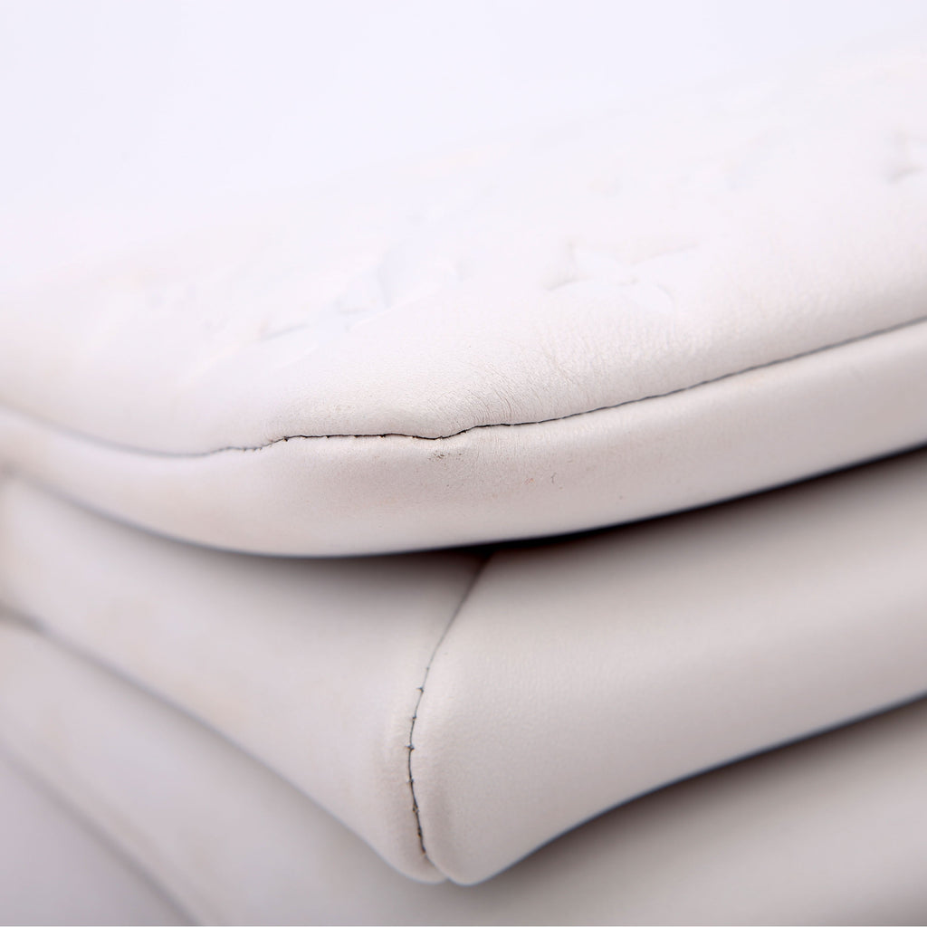 Coussin BB Lambskin New Version White