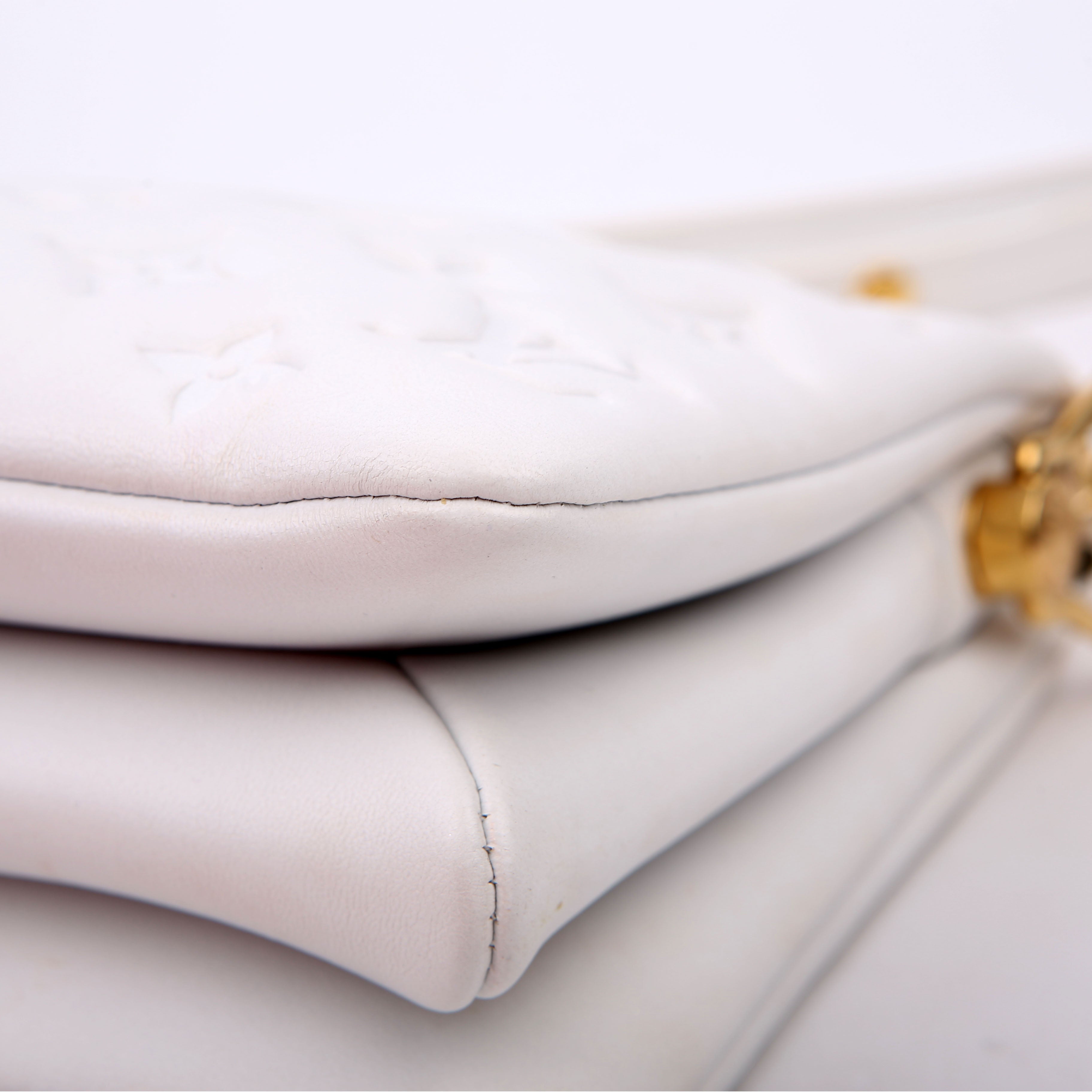 Coussin BB Lambskin New Version White