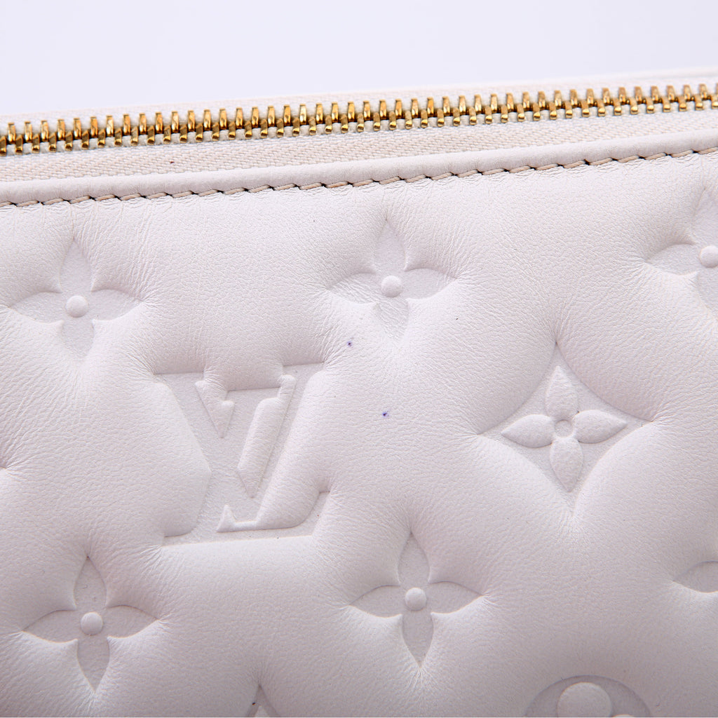 Coussin BB Lambskin New Version White