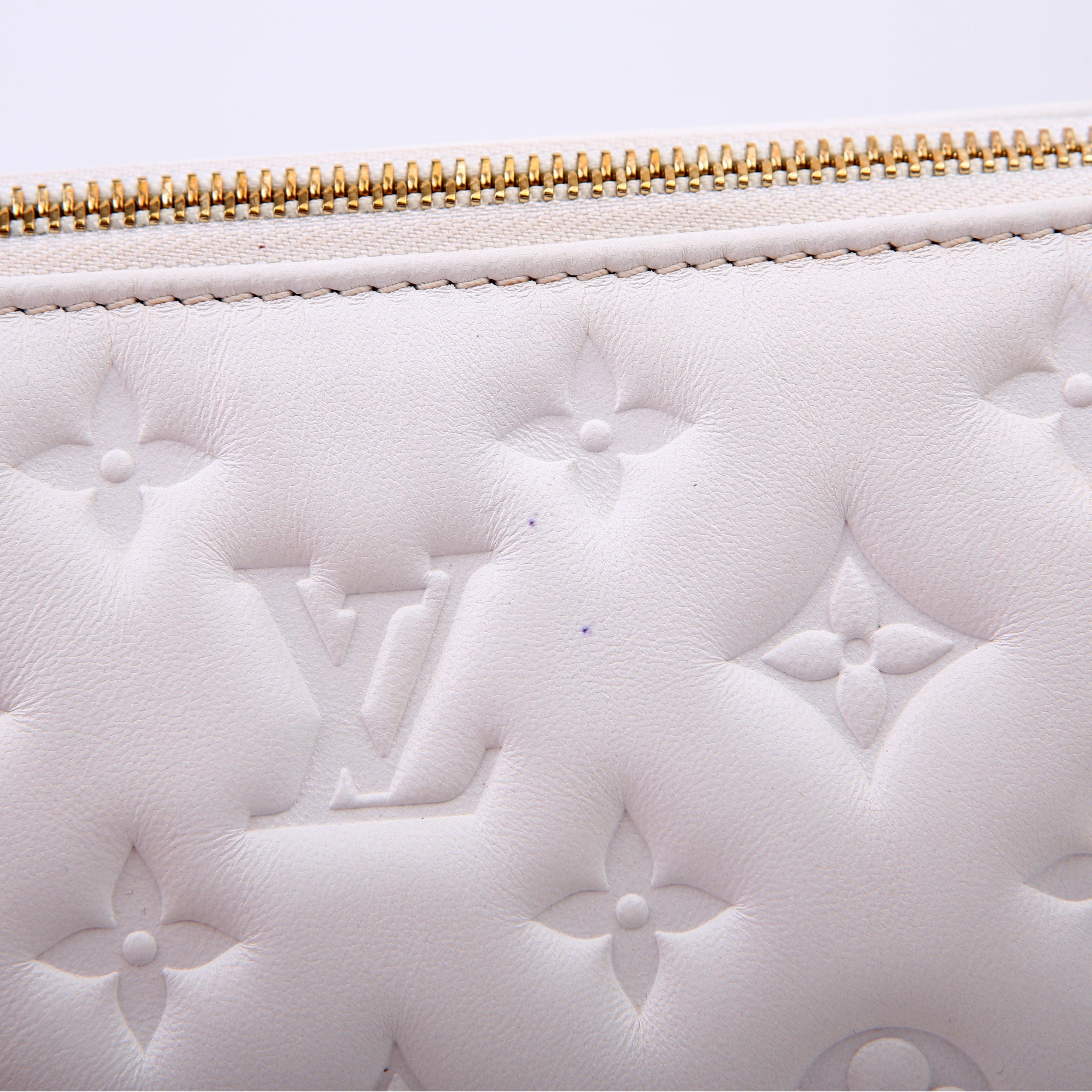 Coussin BB Lambskin New Version White