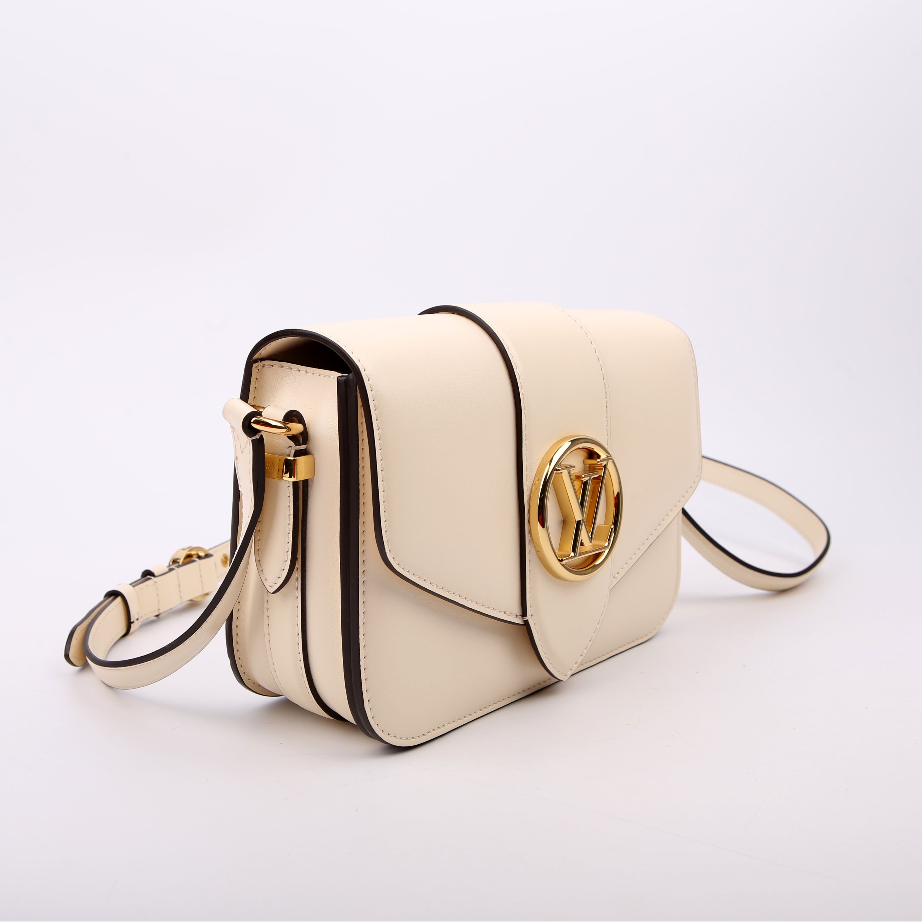 LV Pont 9 Smooth Calfskin Cream
