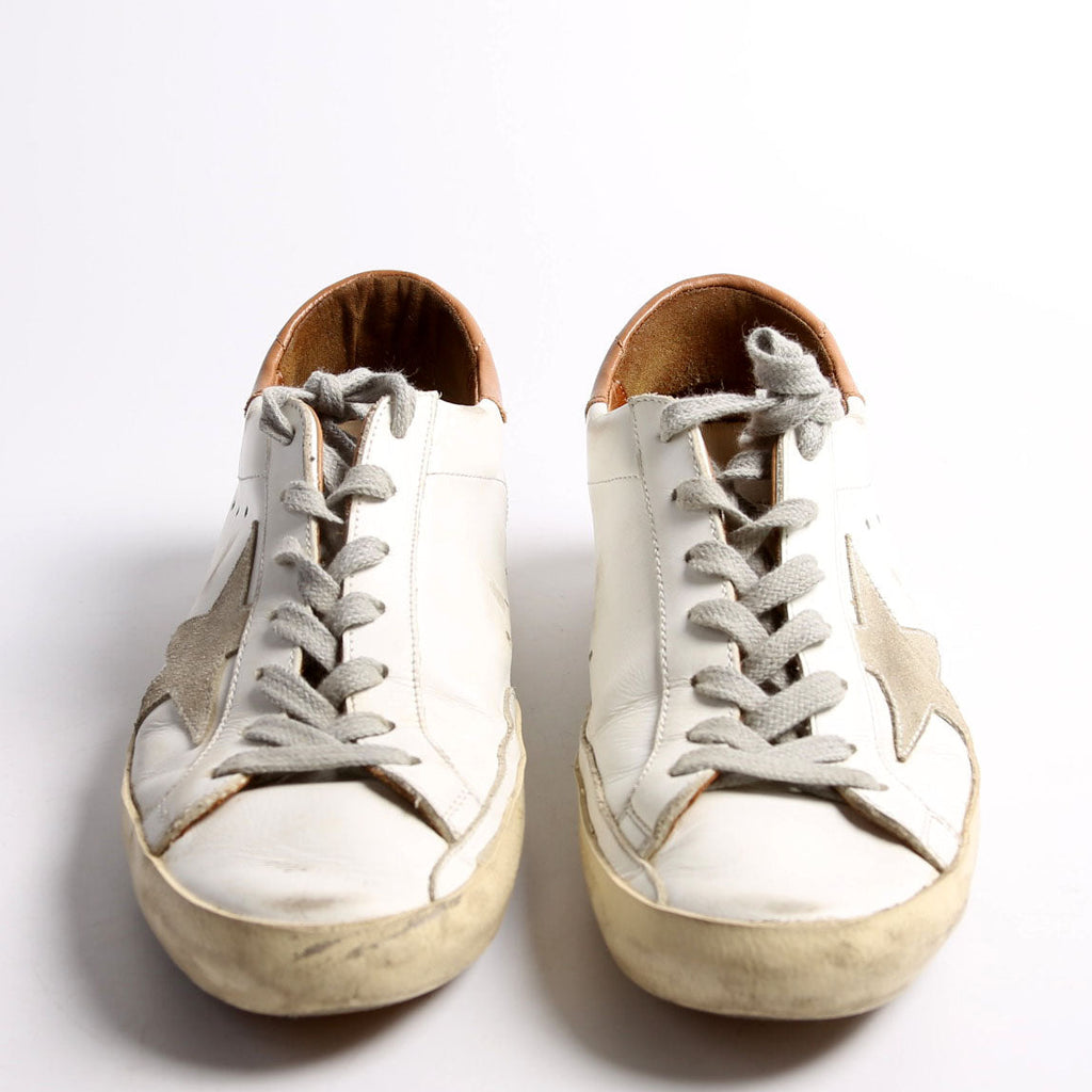 Superstar Sneakers Size 39 White/Brown