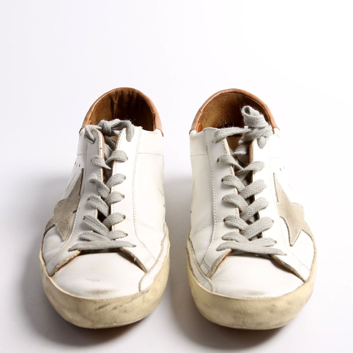 Superstar Sneakers Size 39 White/Brown