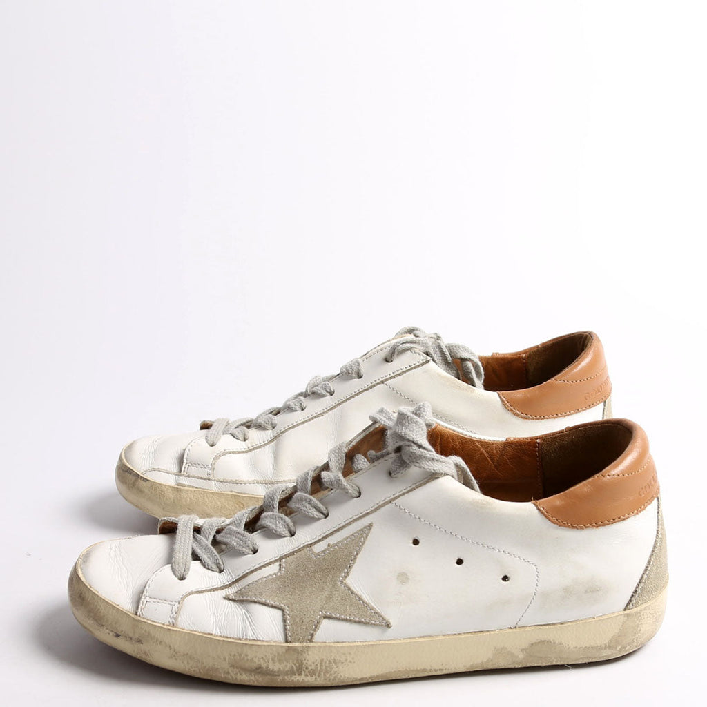 Superstar Sneakers Size 39 White/Brown