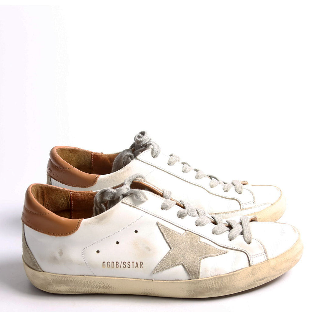 Superstar Sneakers Size 39 White/Brown