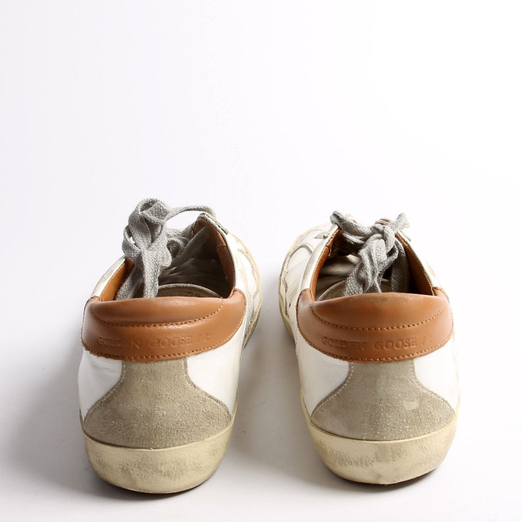 Superstar Sneakers Size 39 White/Brown