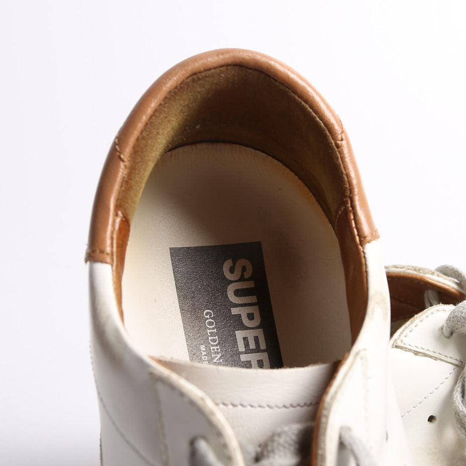 Superstar Sneakers Size 39 White/Brown