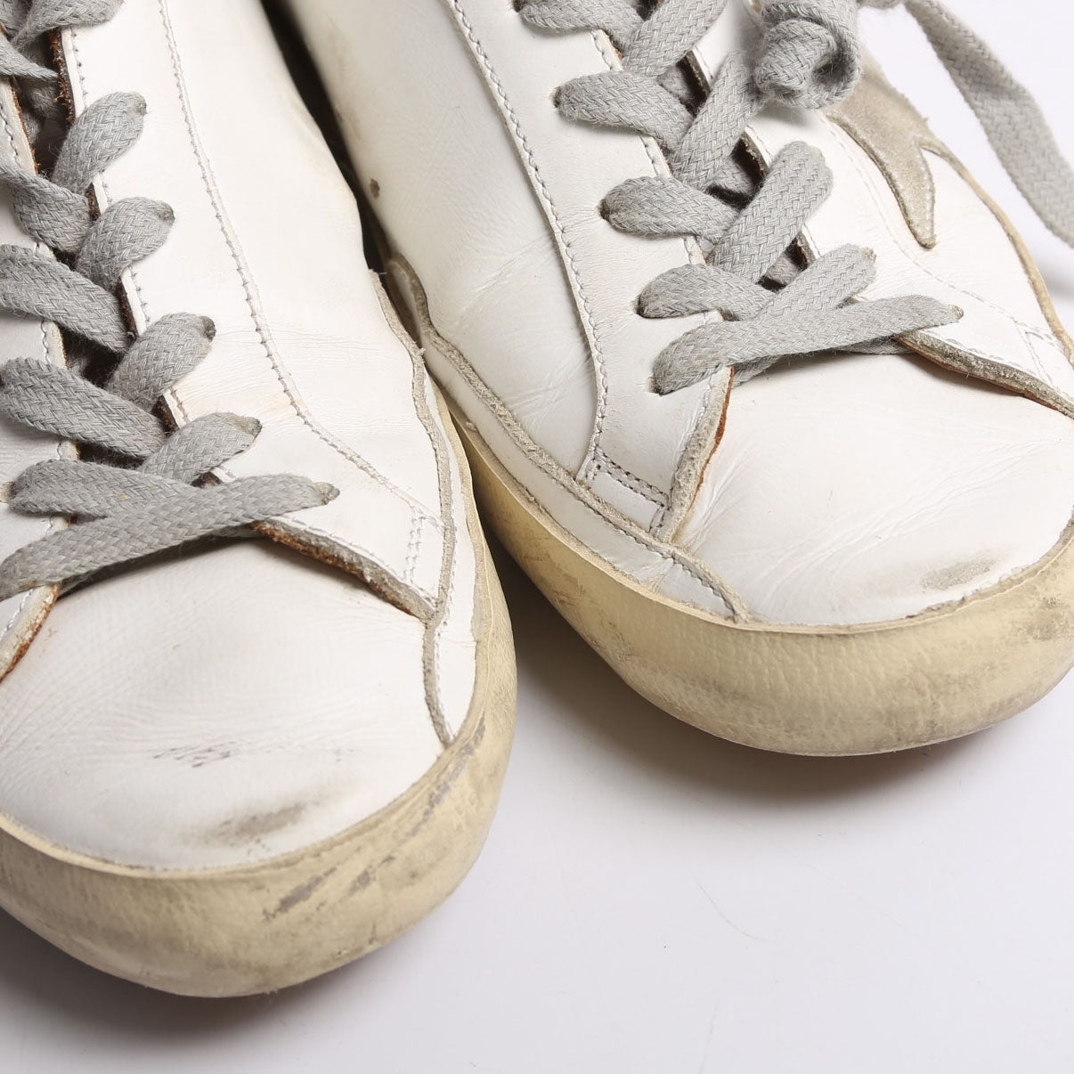 Superstar Sneakers Size 39 White/Brown