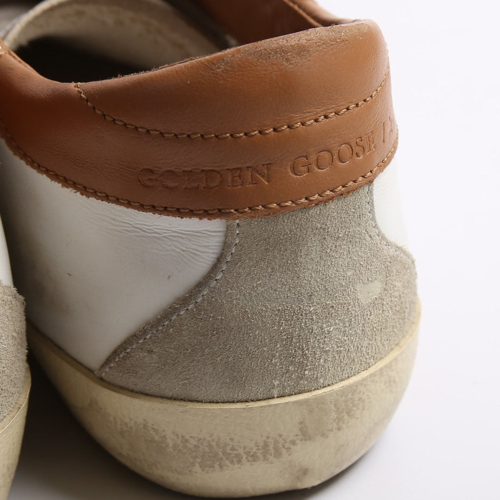 Superstar Sneakers Size 39 White/Brown