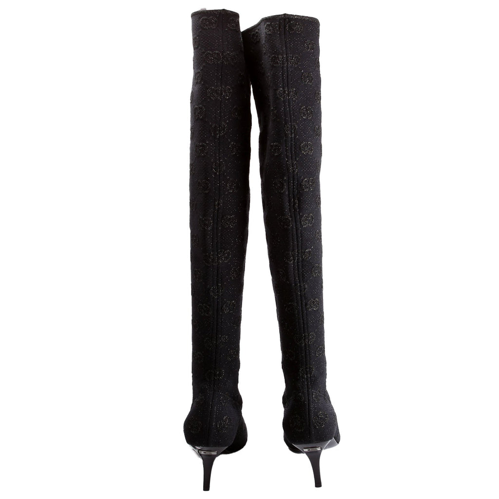GG Demi Shimmer Over The Knee Boots Size 38