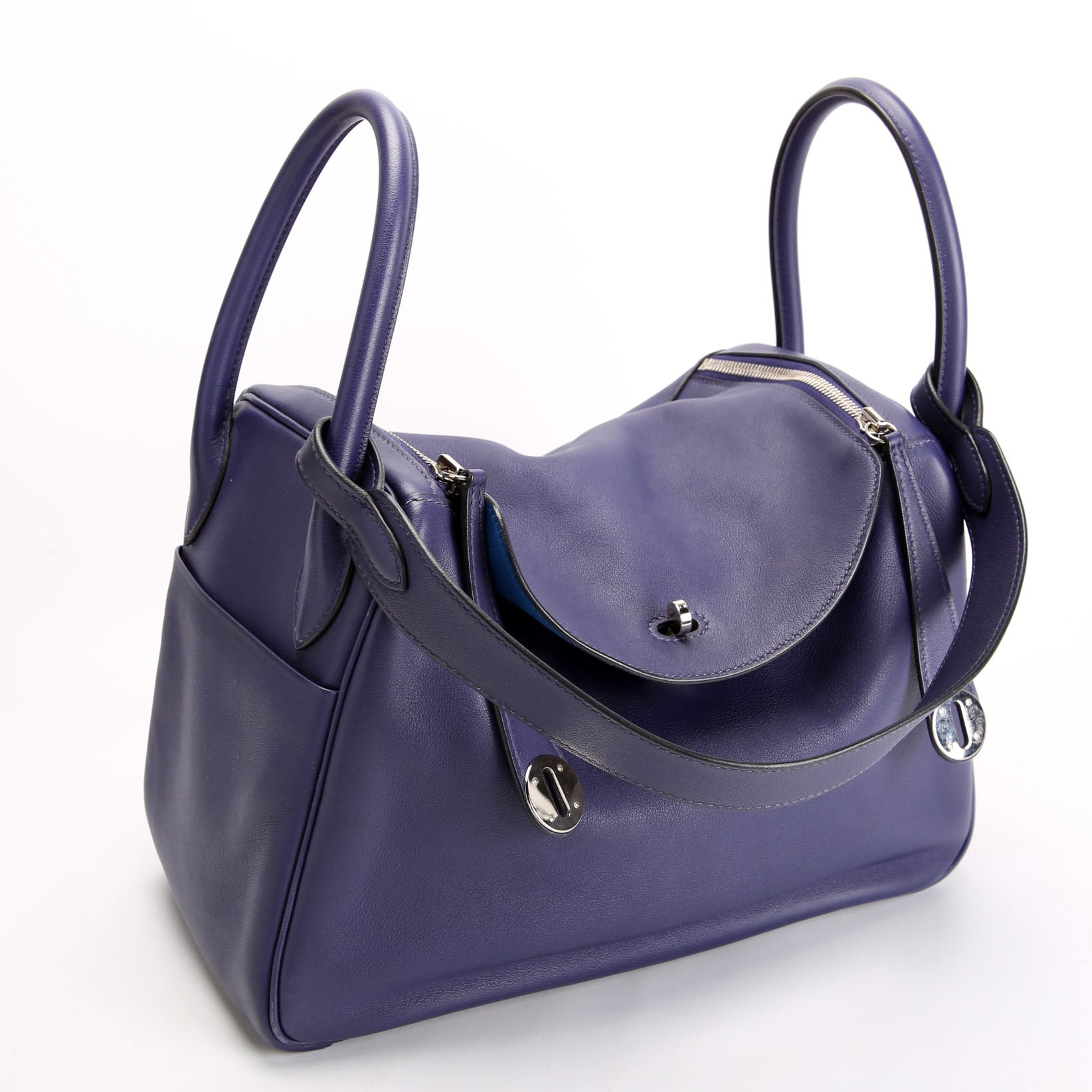 Hermes Lindy 30 Evercolor 2018 Navy