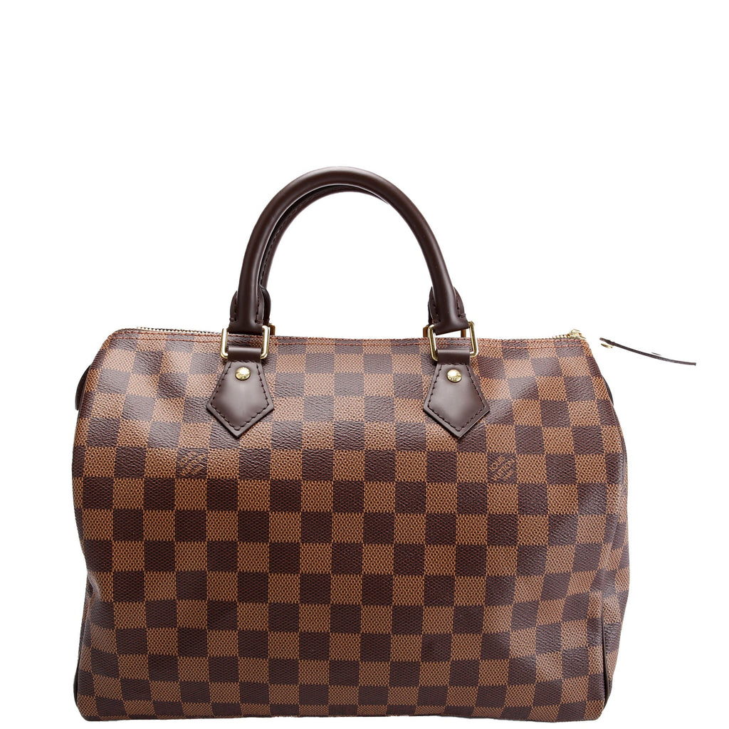 Speedy 30 Damier Ebene Brown/Red