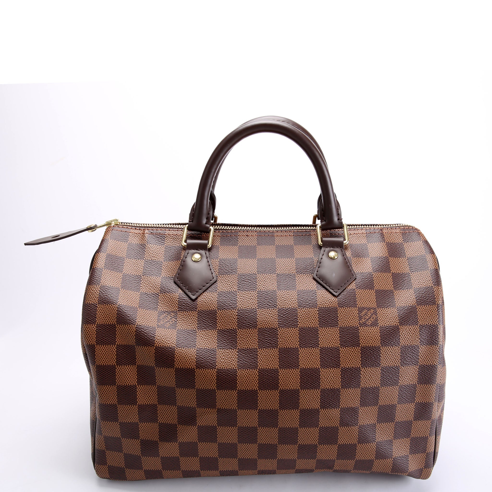 Speedy 30 Damier Ebene Brown/Red