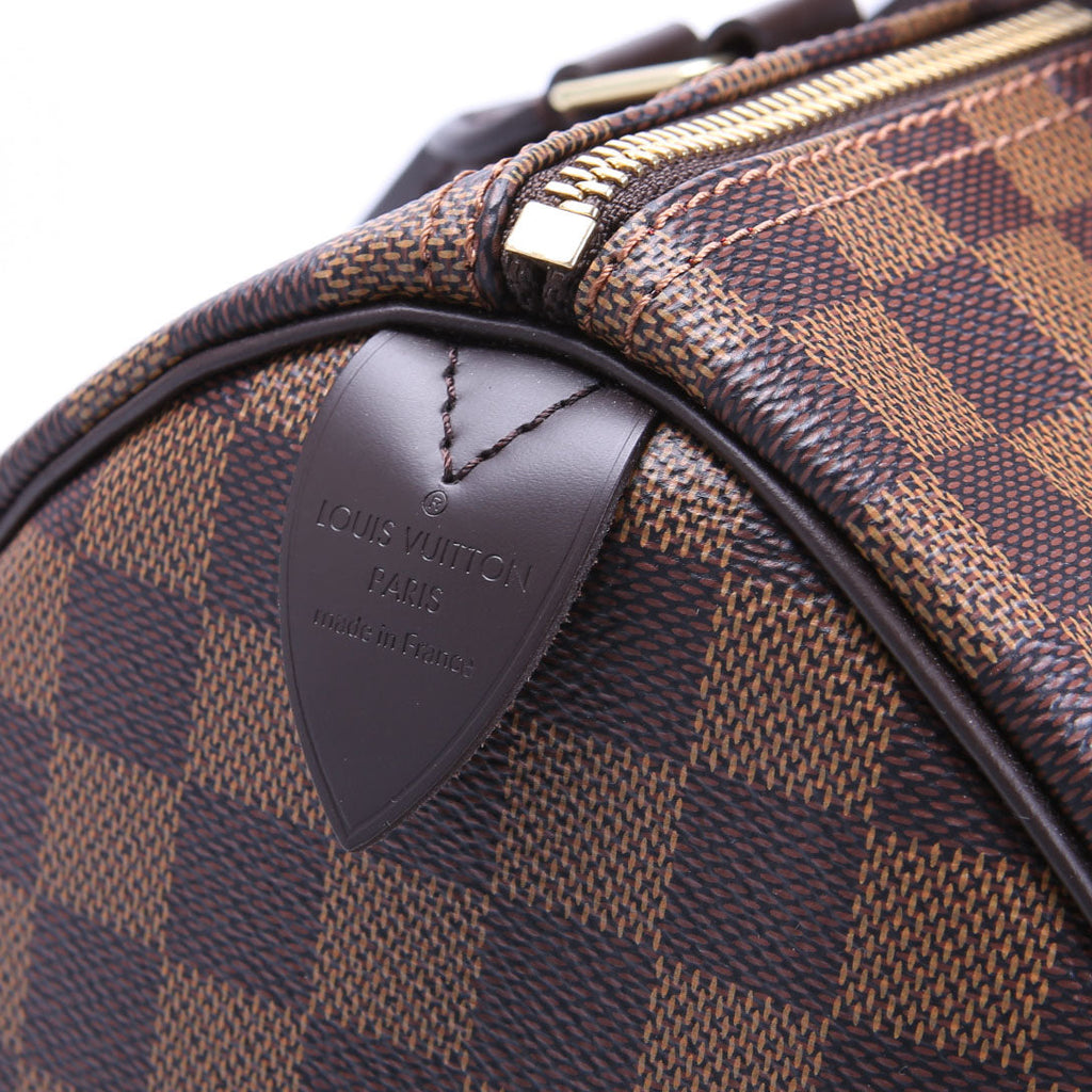 Speedy 30 Damier Ebene Brown/Red