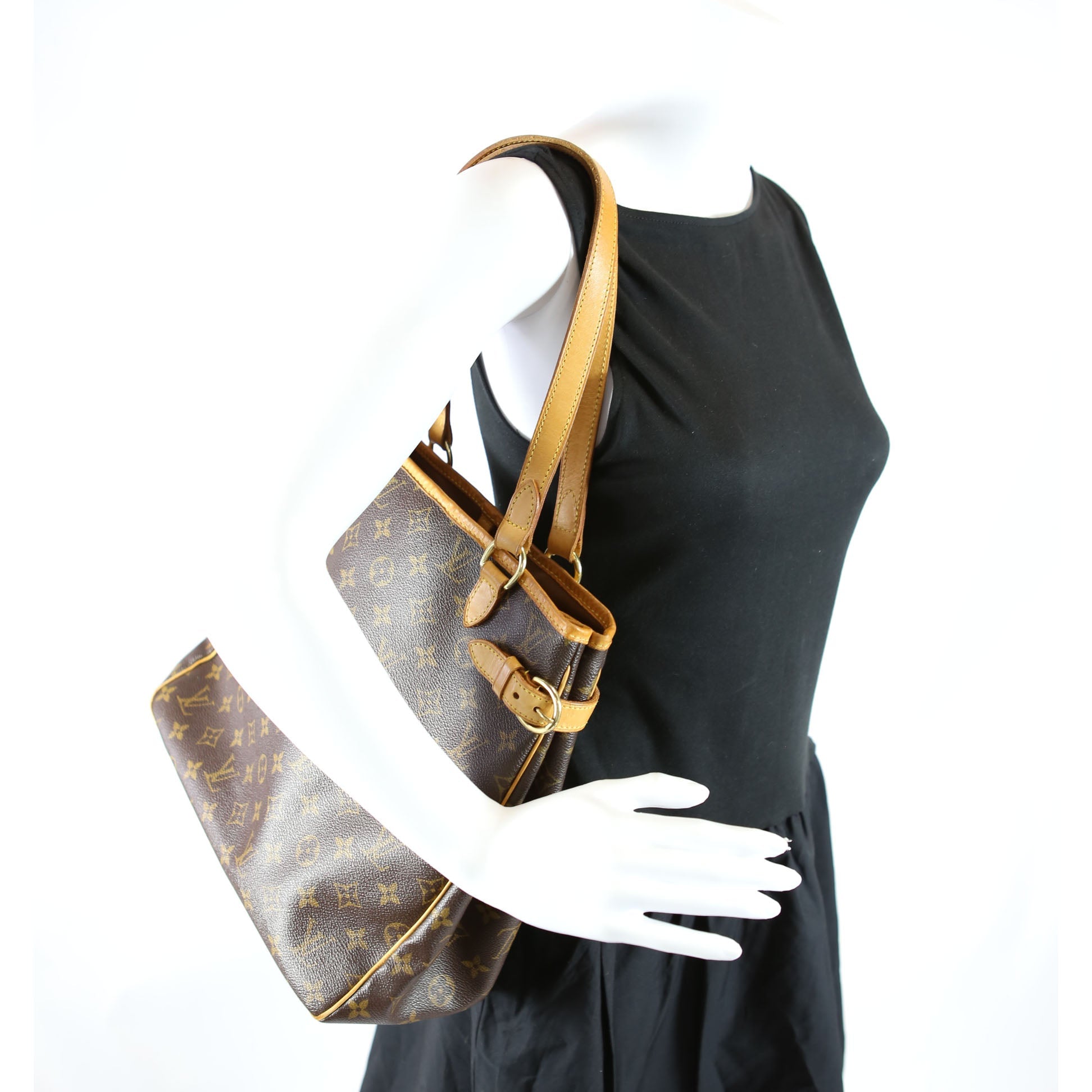 Batignolles Vertical Monogram Brown